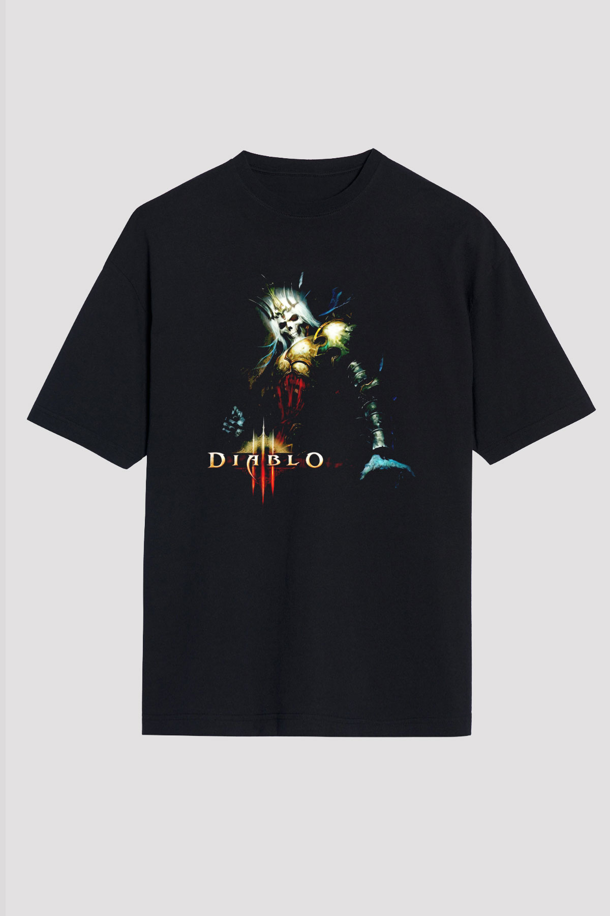 Diablo Siyah Unisex Tişört T-Shirt