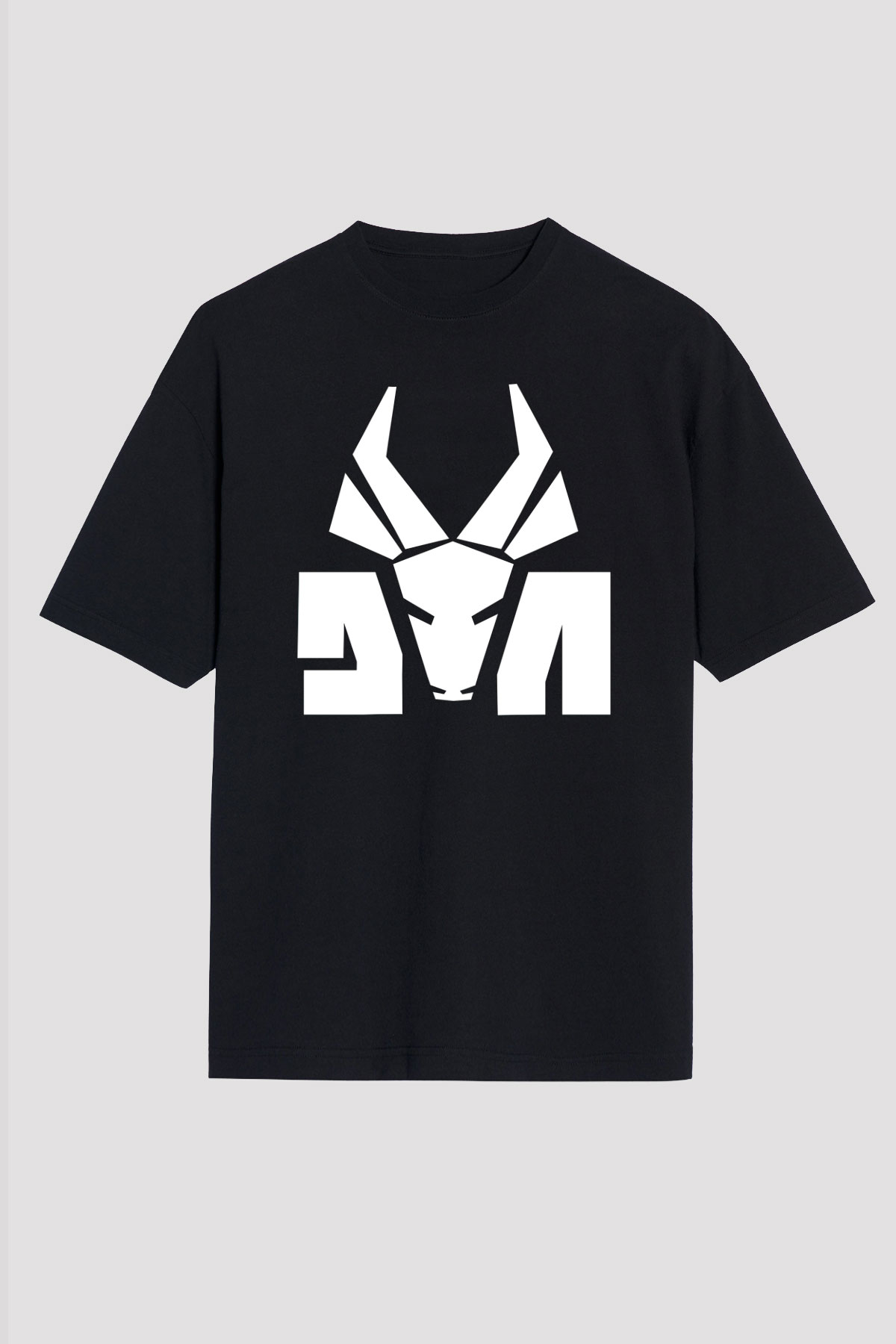 Die Antwoord Baskılı Unisex Siyah Oversize Tişört - Tshirt