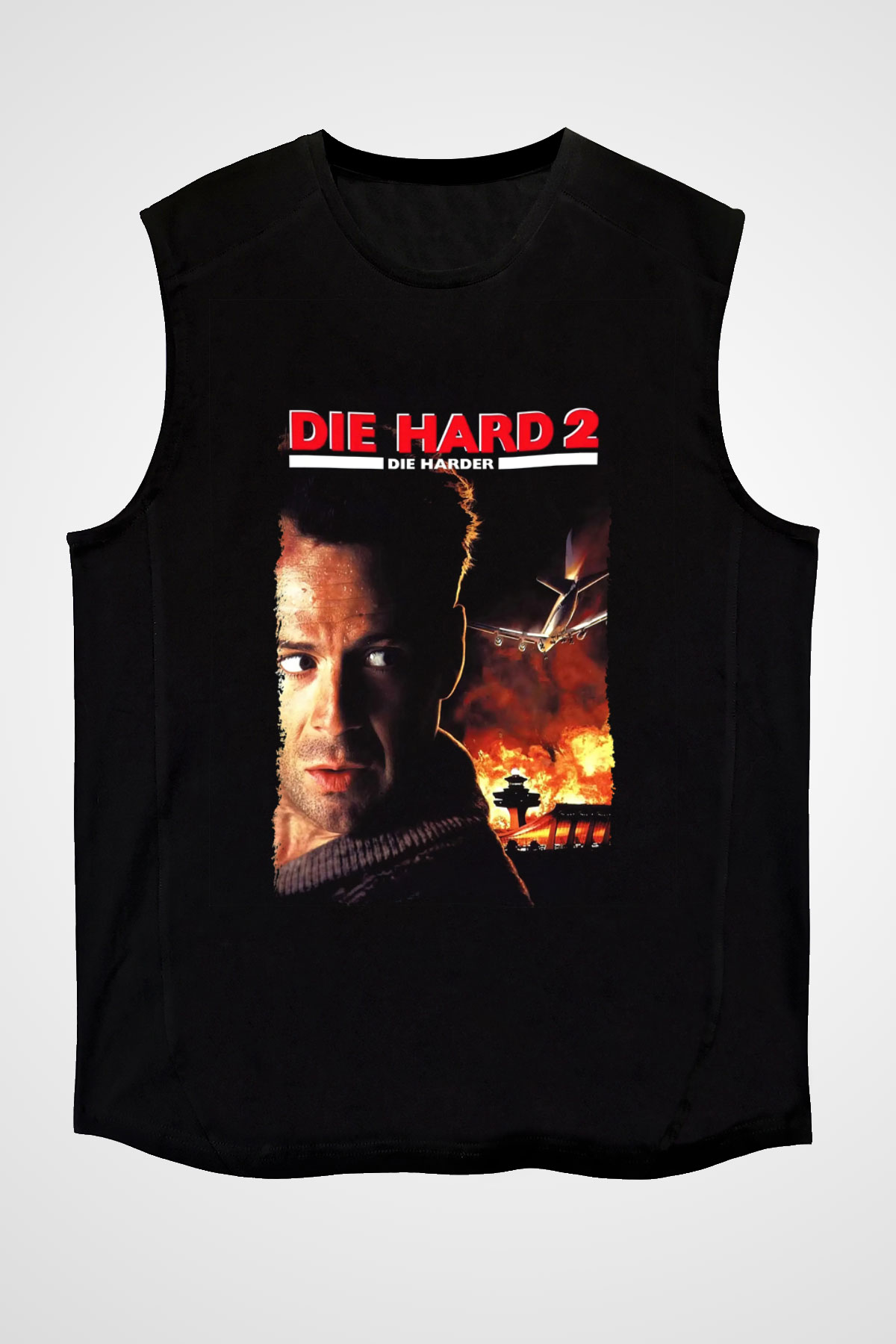 Die Hard Siyah Unisex Kolsuz Tişört