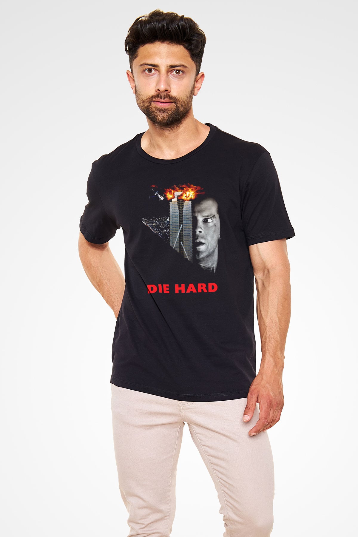 Die Hard Siyah Unisex Tişört T-Shirt