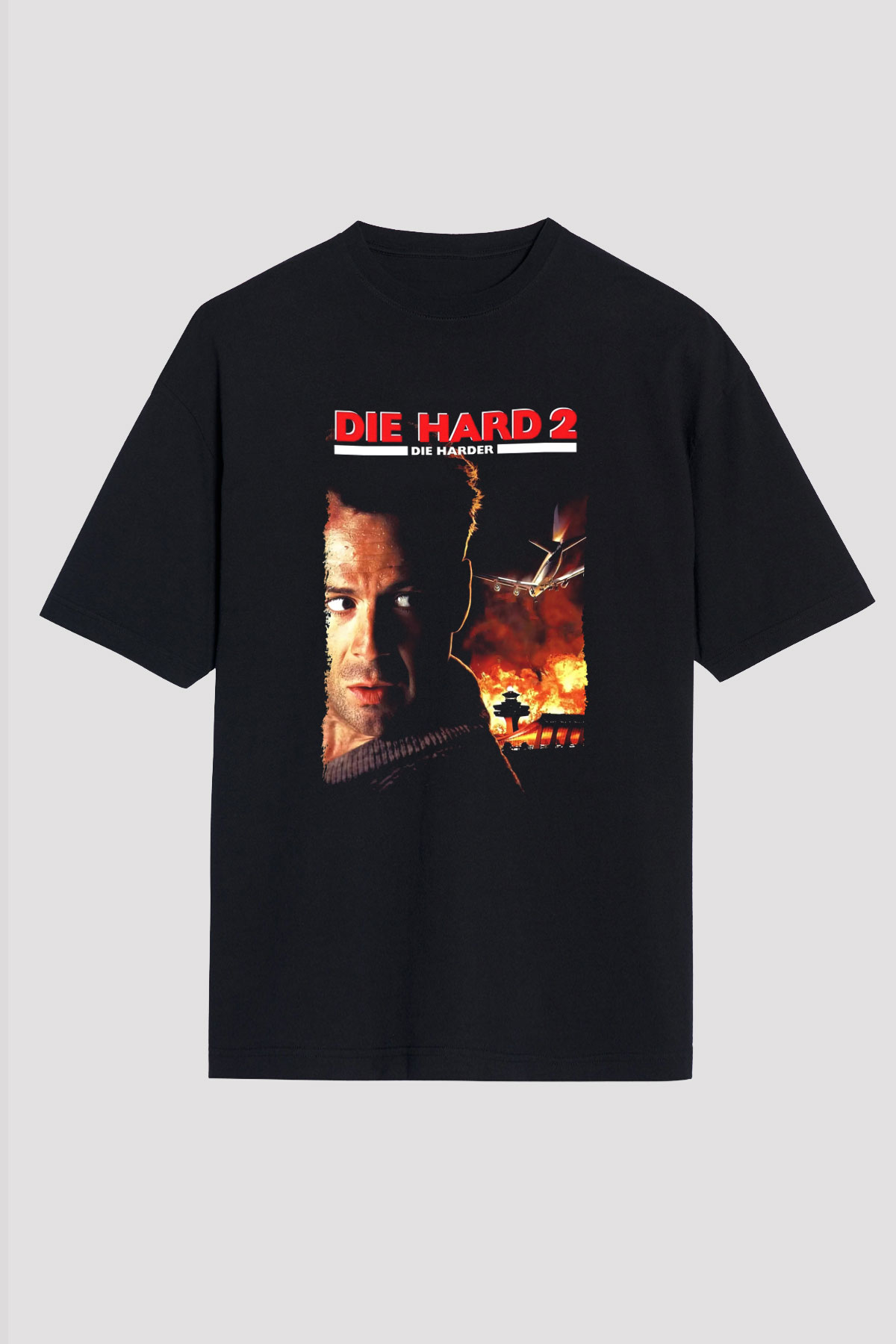 Die Hard Siyah Unisex Tişört T-Shirt