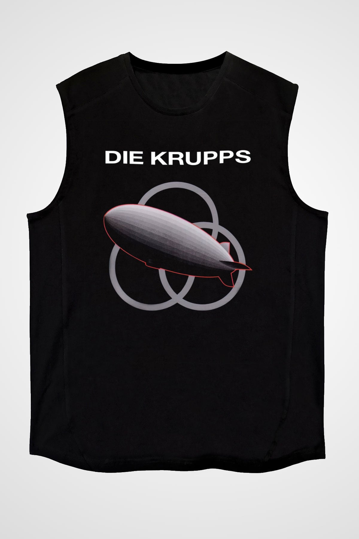 Die Krupps Siyah Unisex Kolsuz Tişört