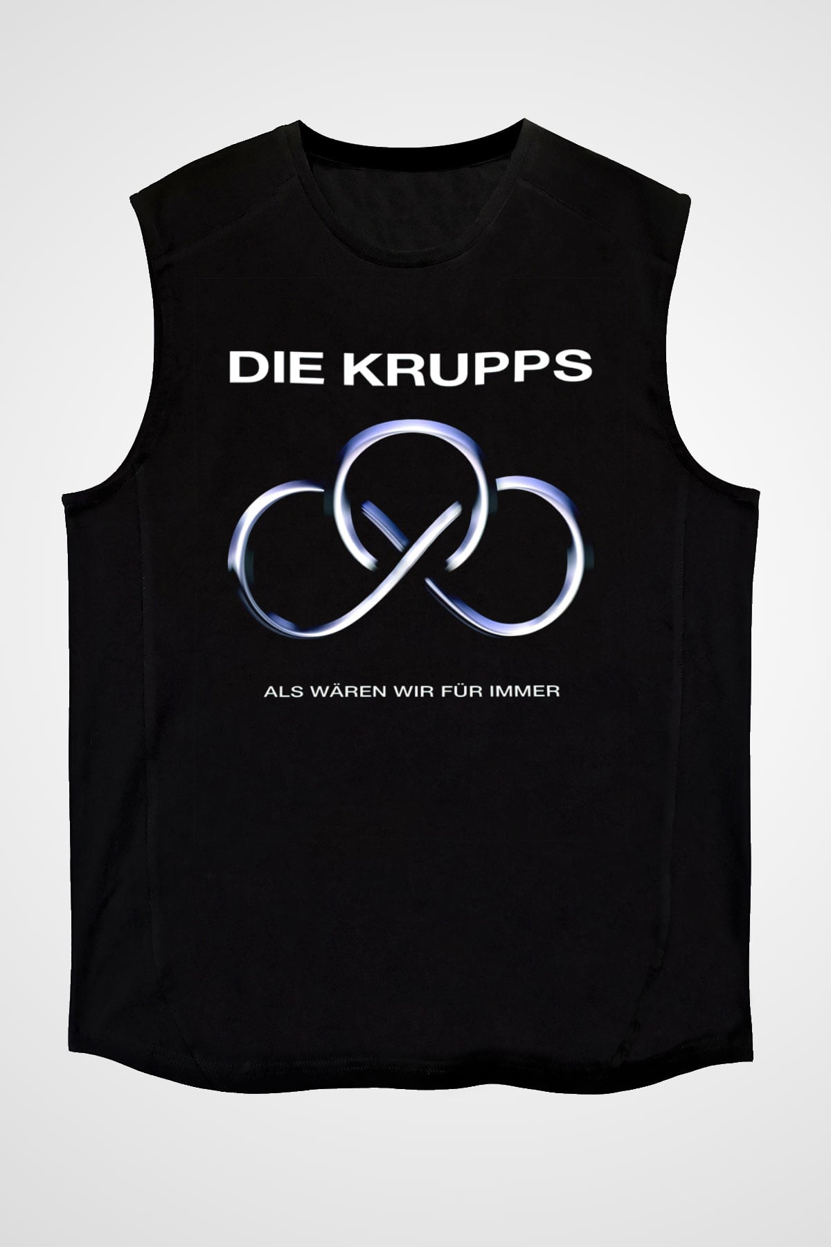 Die Krupps Siyah Unisex Kolsuz Tişört