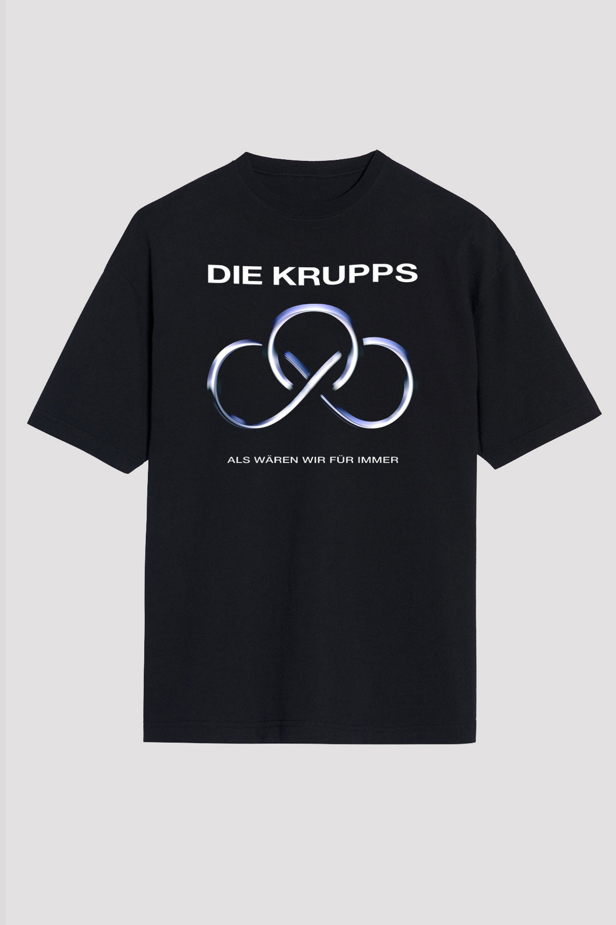 Die Krupps Siyah Unisex Tişört T-Shirt - TişörtFabrikası
