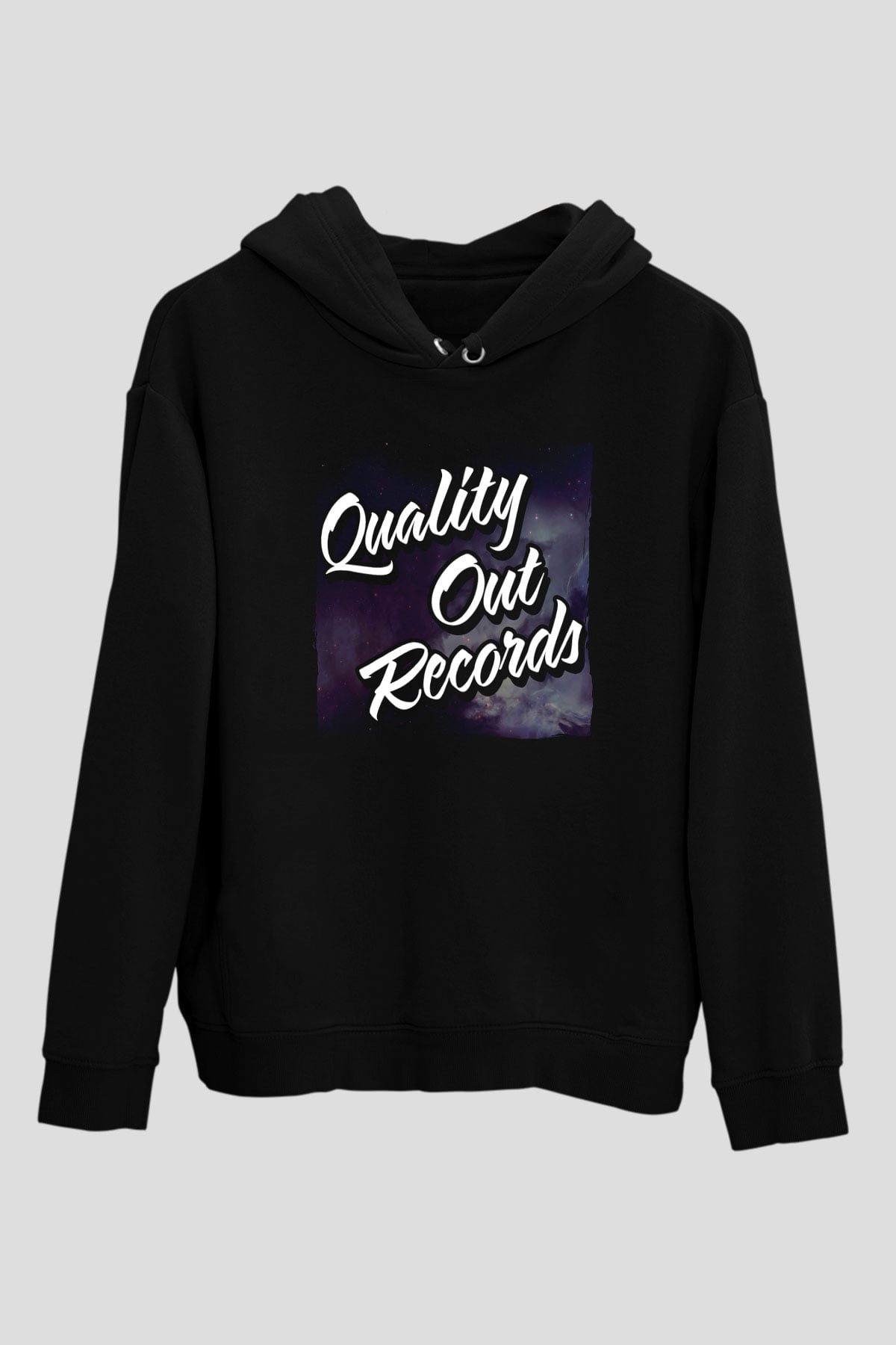Dillion Francis Siyah Unisex Kapüşonlu Sweatshirt