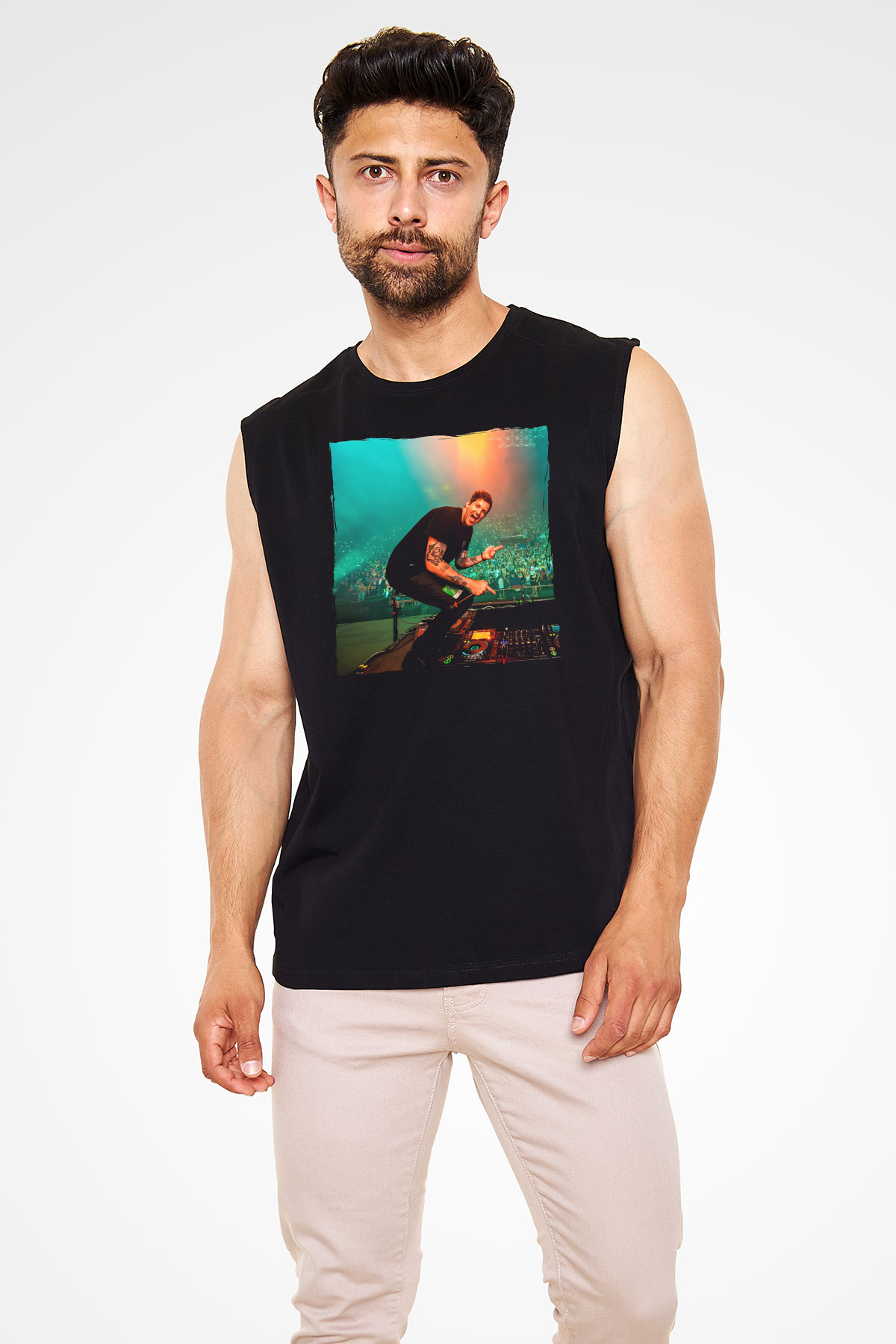 Dillion Francis Siyah Unisex Kolsuz Tişört
