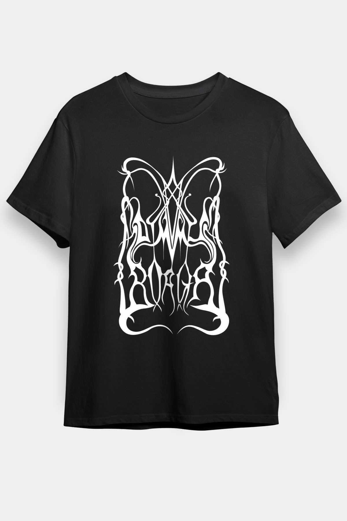Dimmu Borgir Baskılı Unisex Siyah Tişört - Tshirt