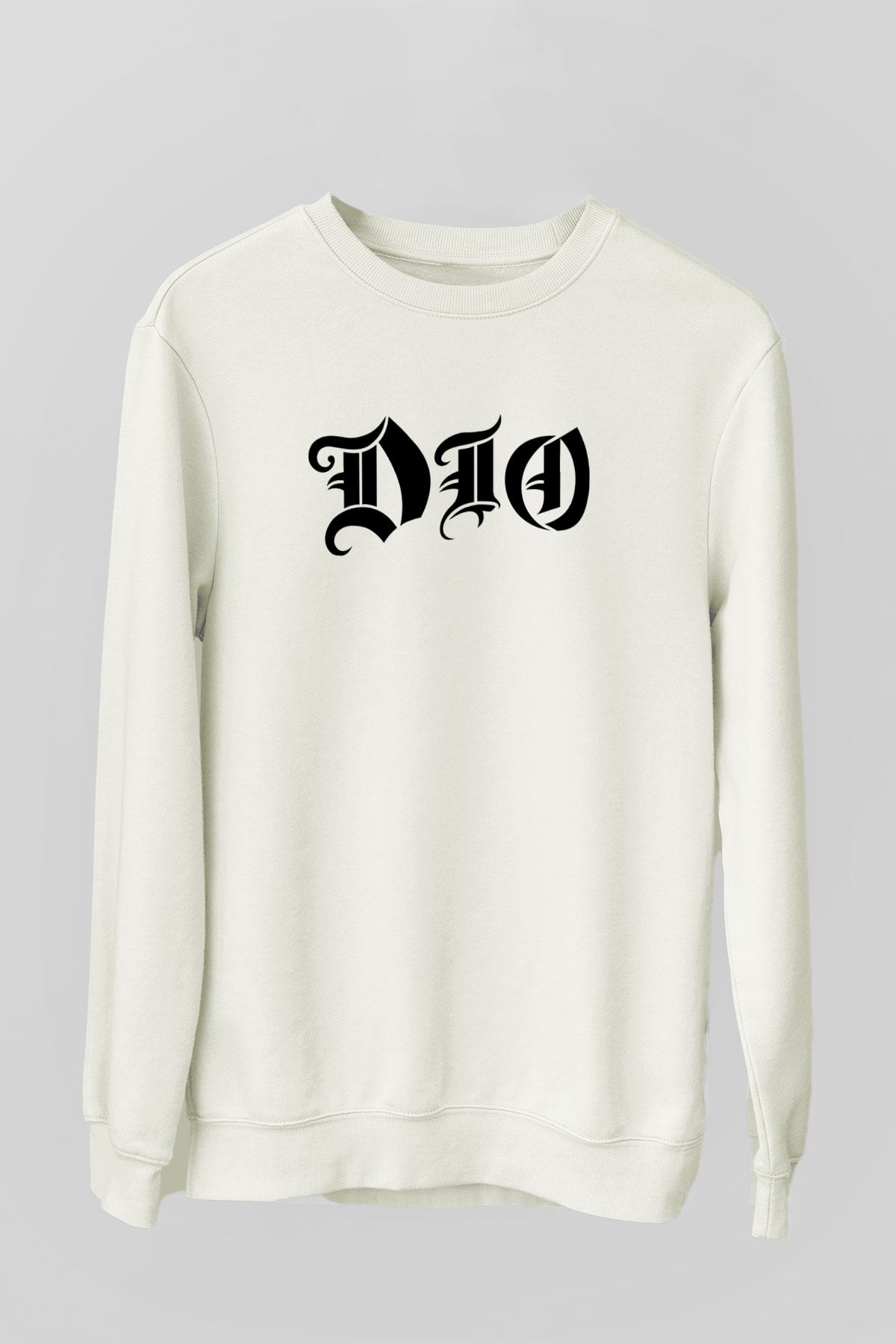 Dio Beyaz Unisex Sweatshirt