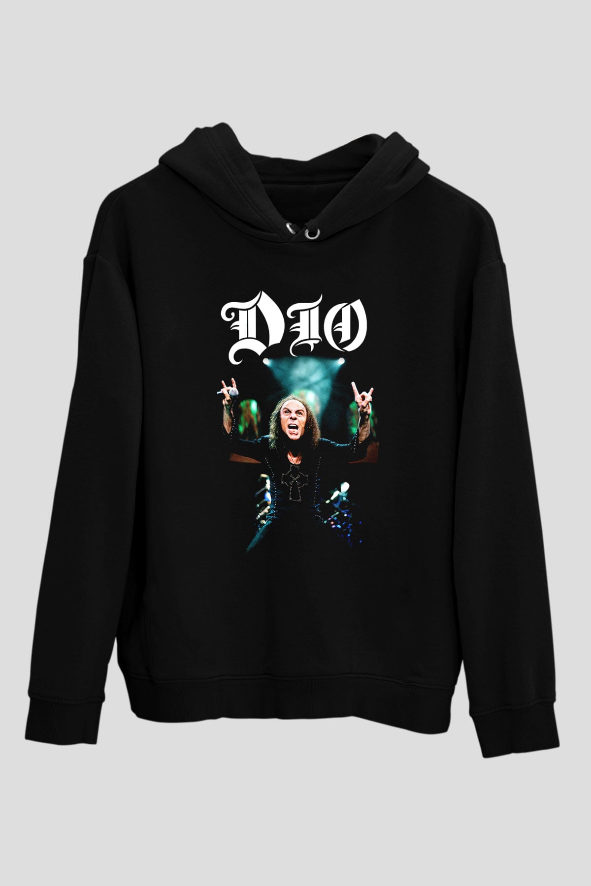 Dio Siyah Unisex Hoodie
