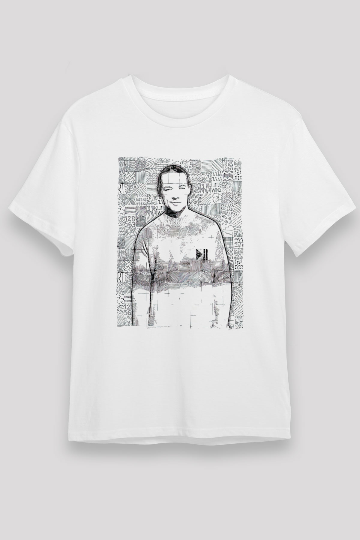 Diplo Beyaz Unisex Tişört T-Shirt - TişörtFabrikası