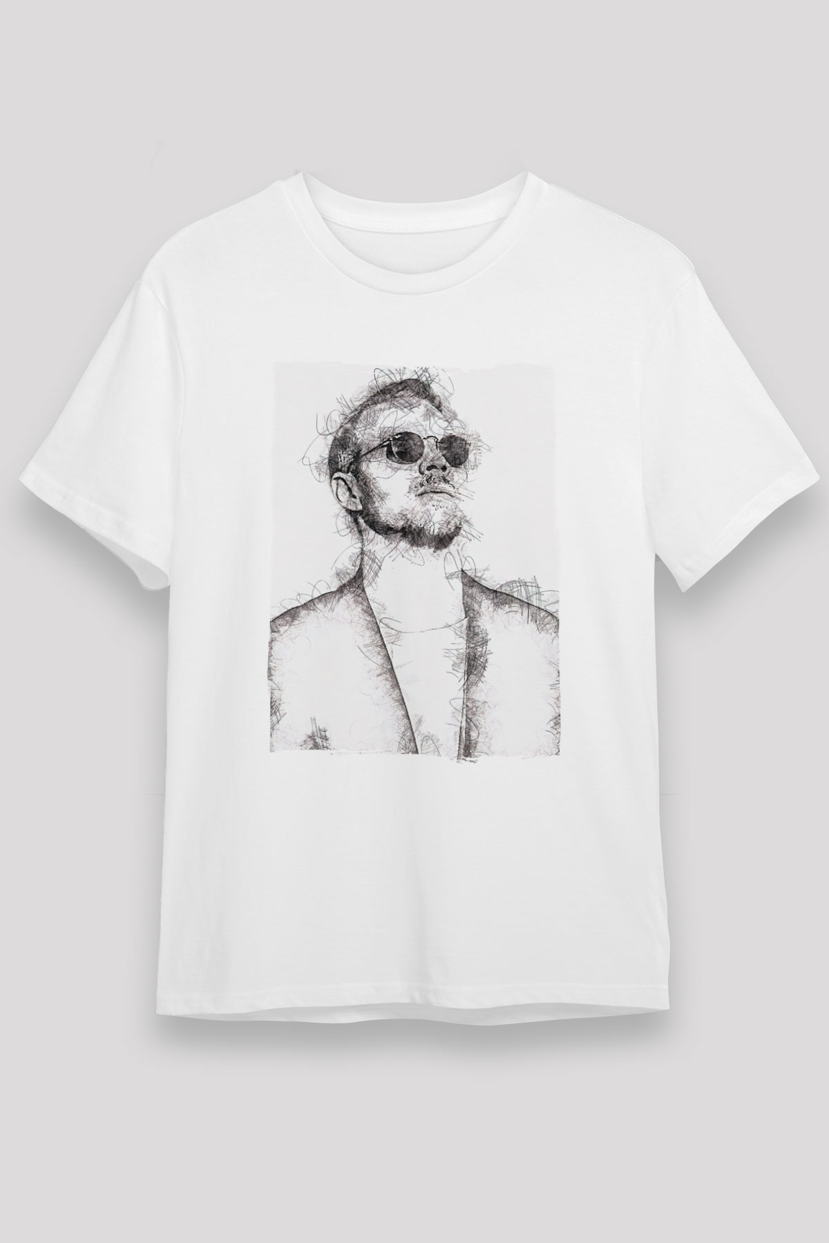 Diplo Beyaz Unisex Tişört T-Shirt - TişörtFabrikası