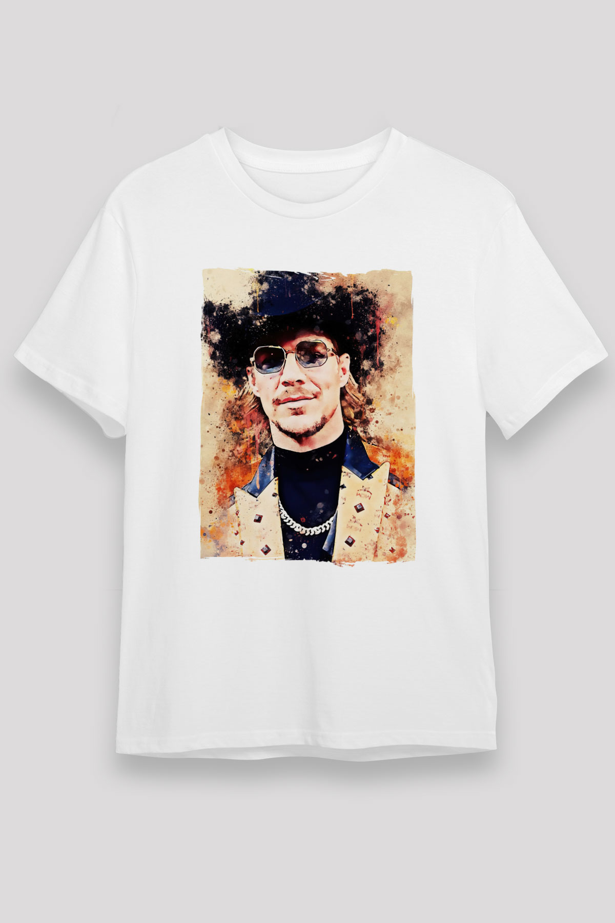 Diplo Beyaz Unisex Tişört T-Shirt - TişörtFabrikası