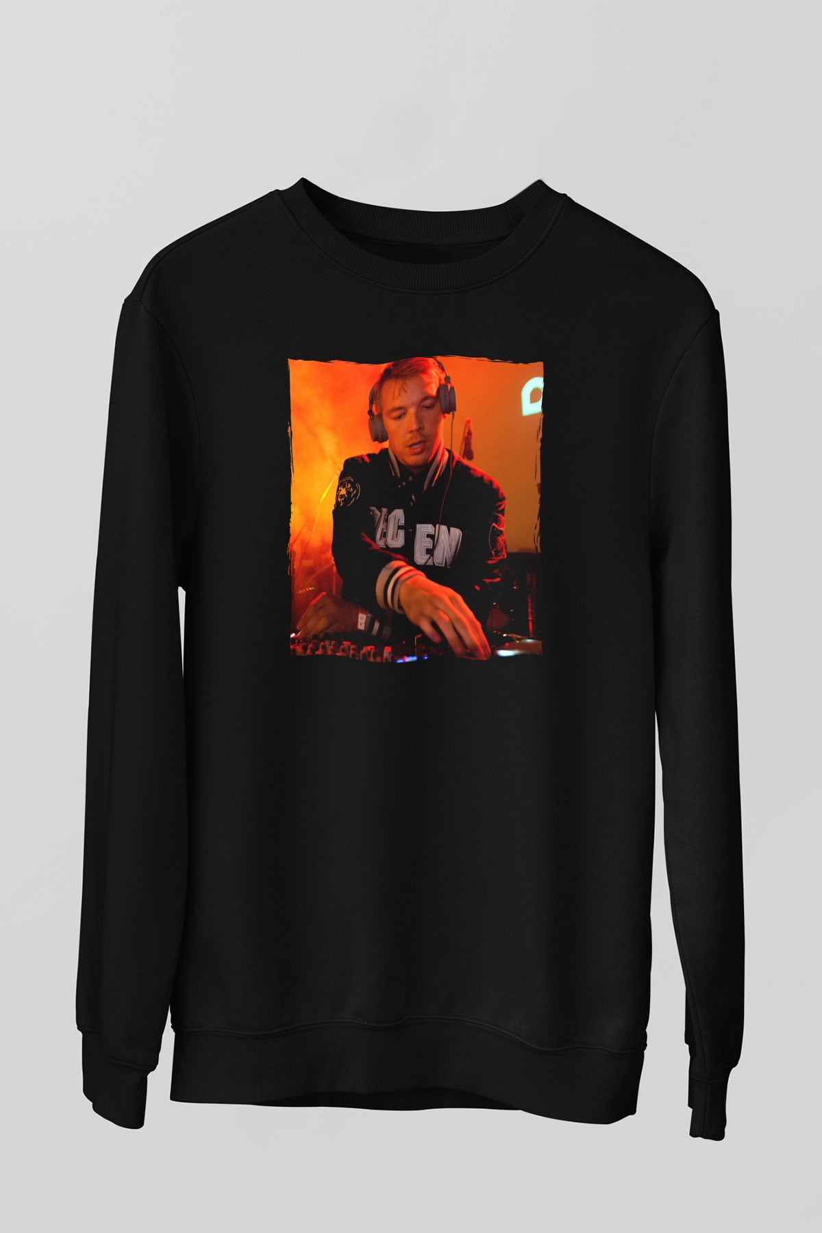 Diplo Siyah Unisex Sweatshirt