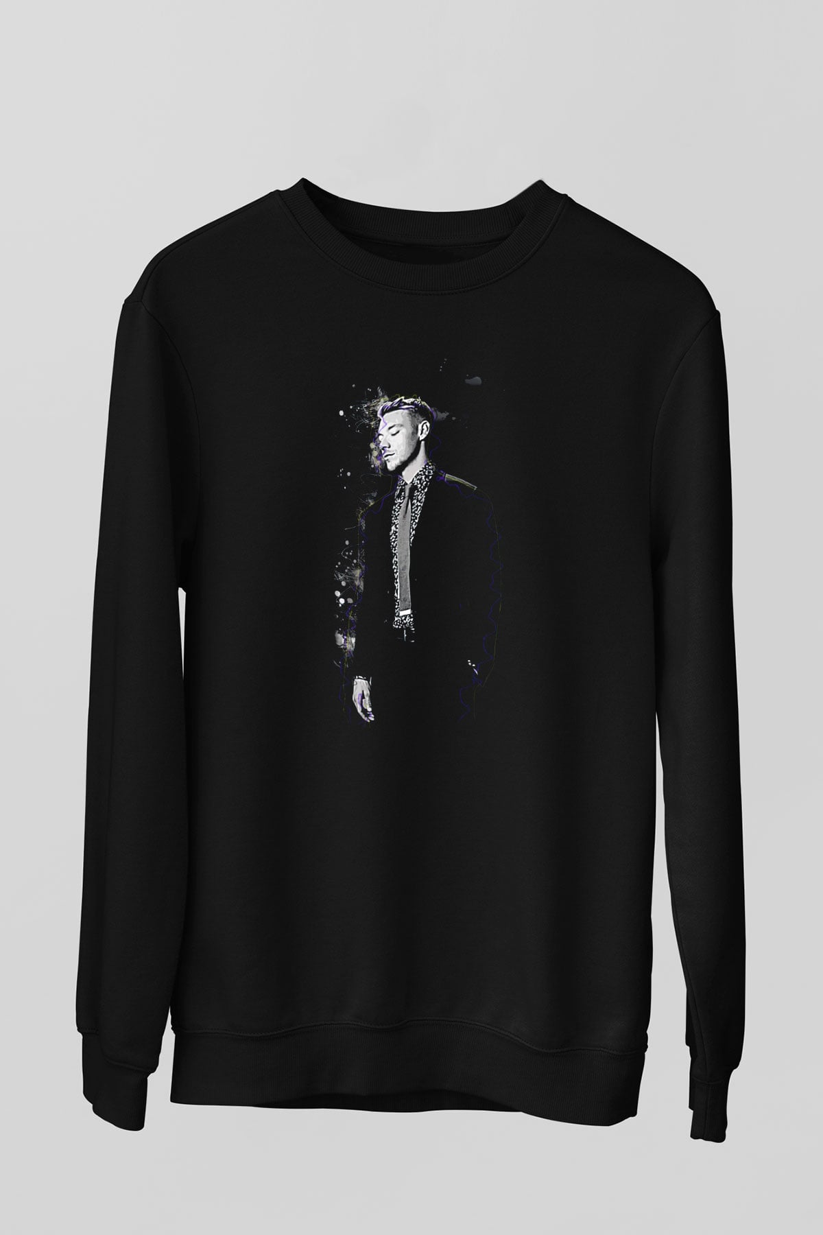 Diplo Siyah Unisex Sweatshirt
