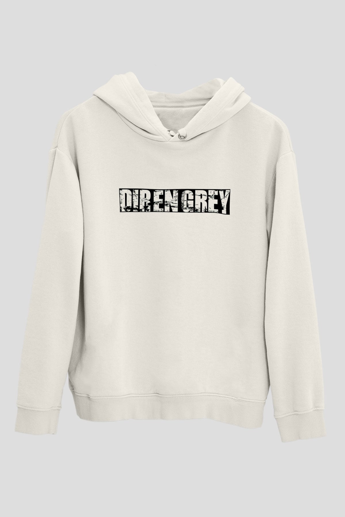 Dir En Grey Beyaz Unisex Kapşonlu Sweatshirt