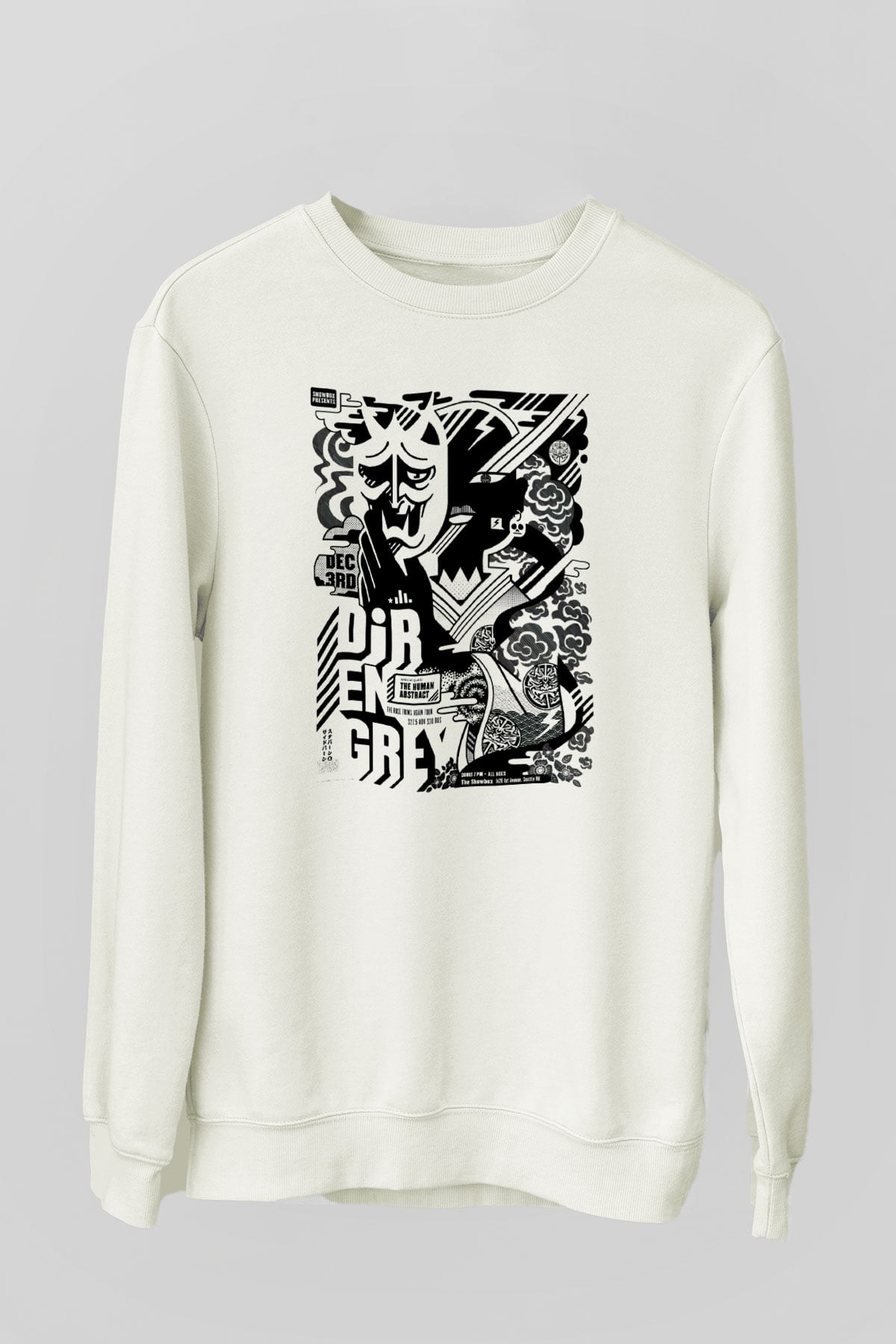 Dir En Grey Beyaz Unisex Sweatshirt