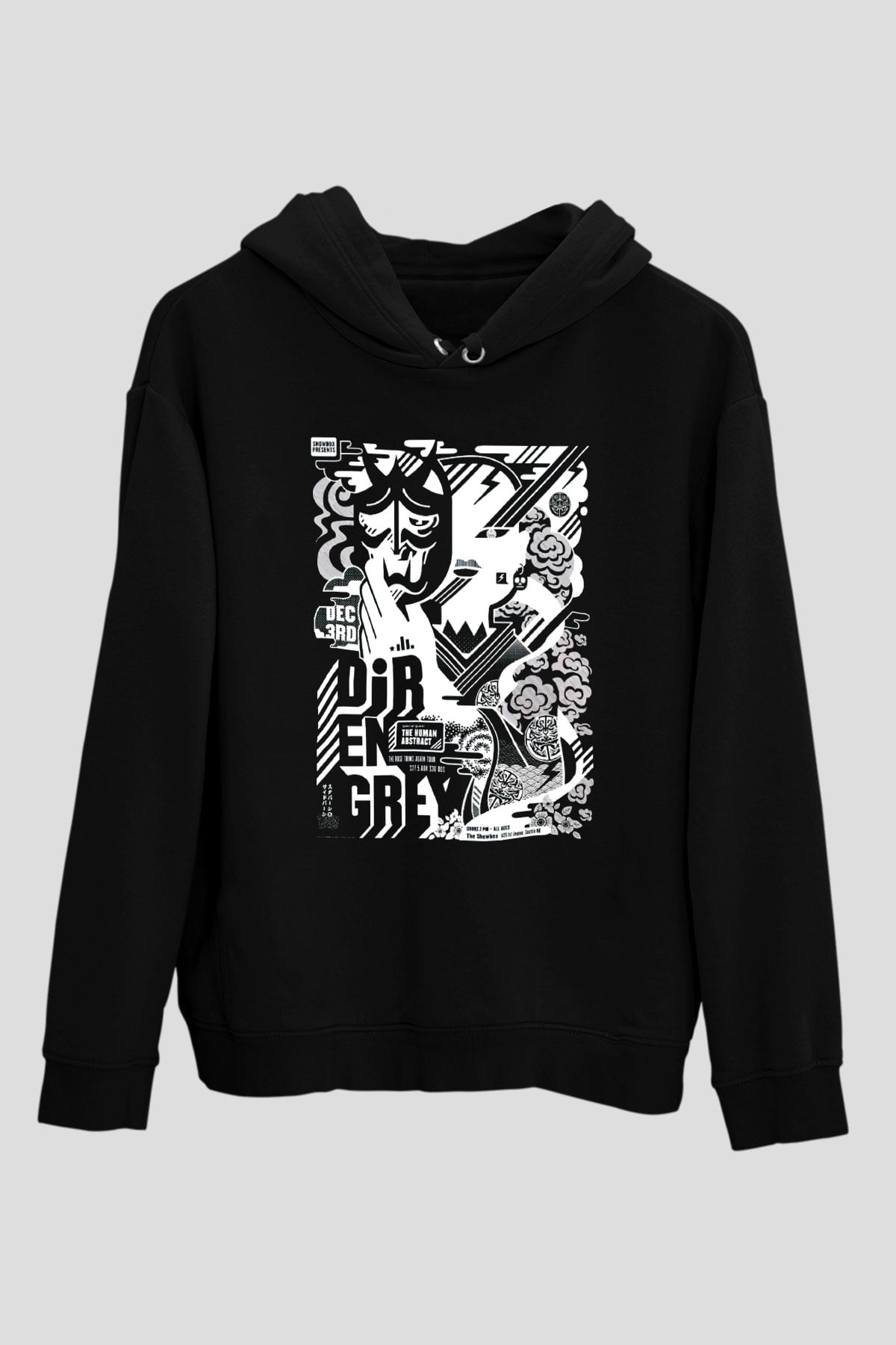 Dir En Grey Siyah Unisex Hoodie