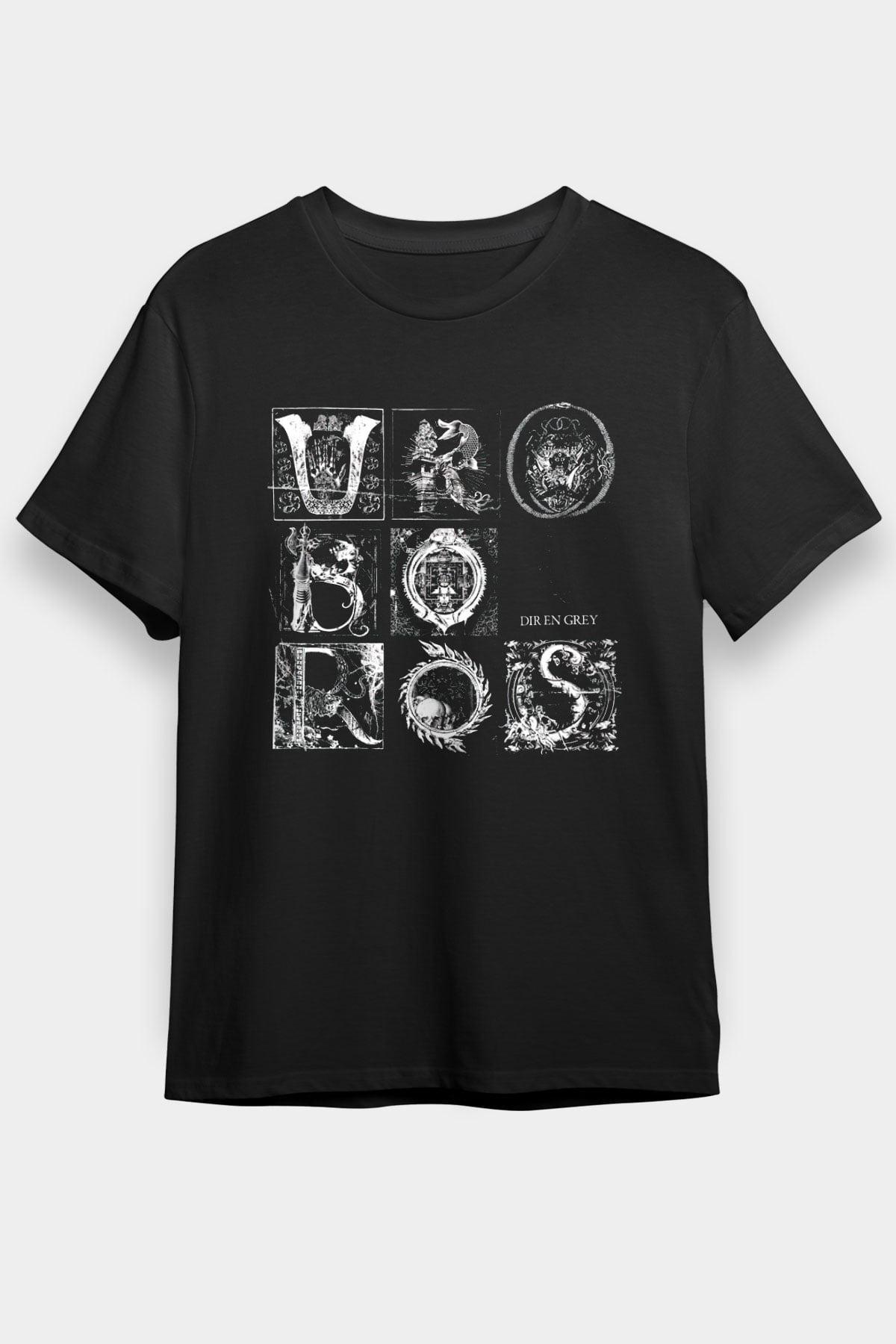 Dir En Grey Siyah Unisex Tişört T-Shirt - TişörtFabrikası