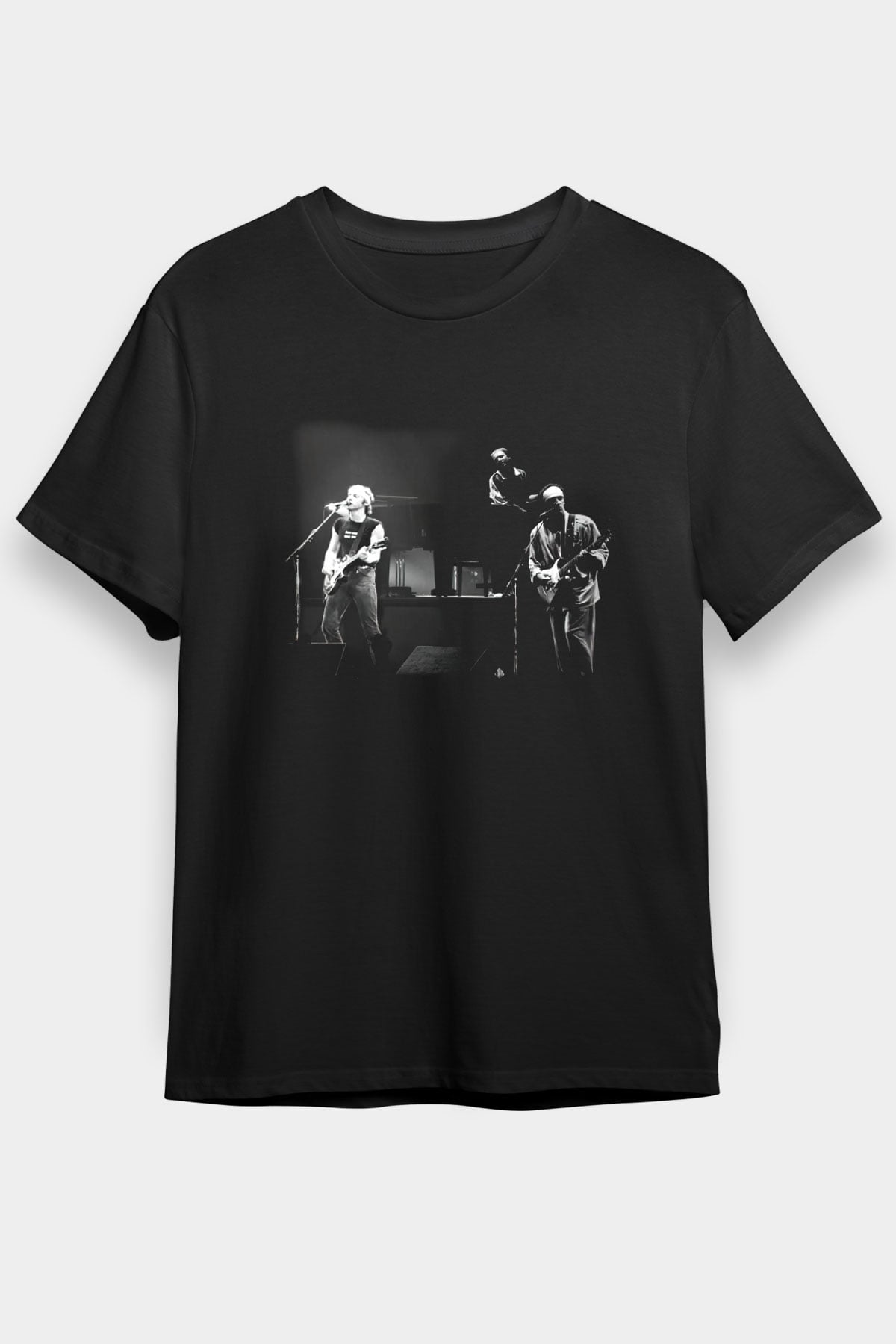 Dire Straits Siyah Unisex Tişört T-Shirt - TişörtFabrikası