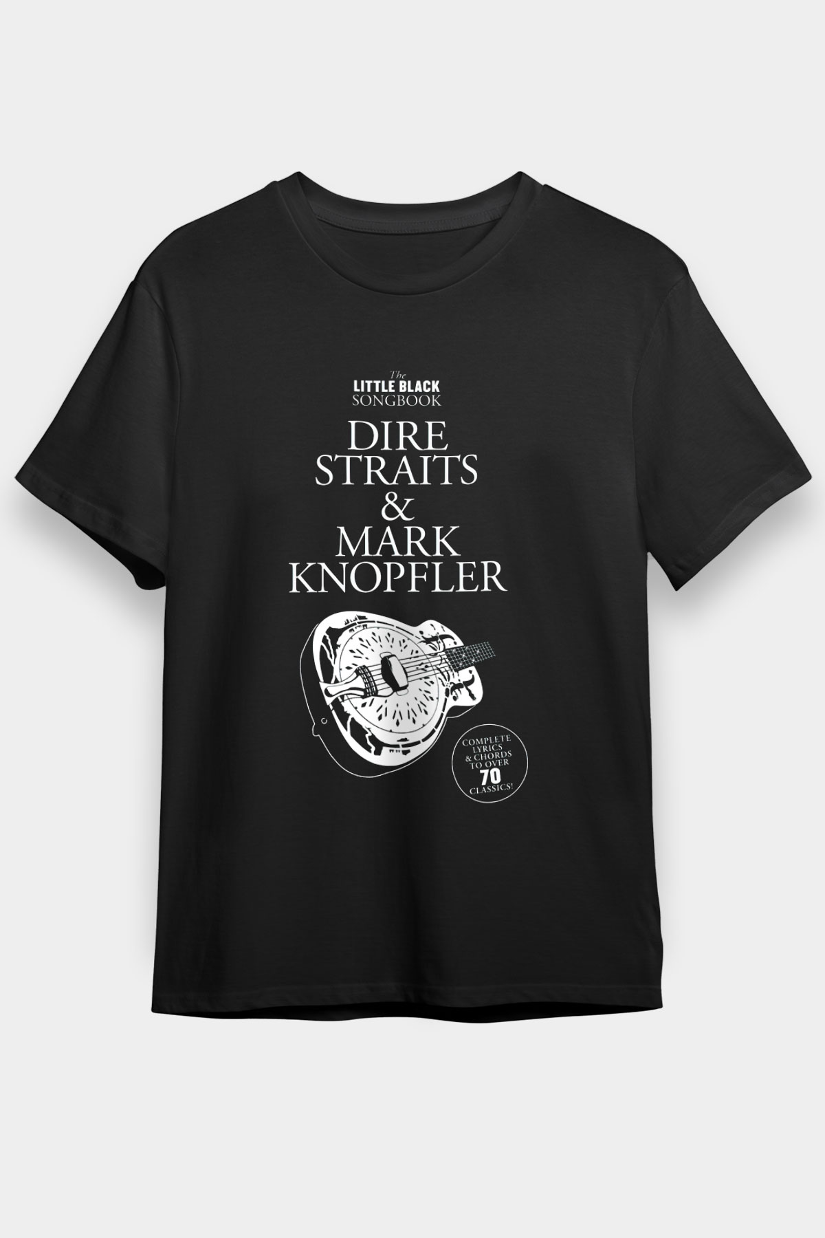 Dire Straits Siyah Unisex Tişört T-Shirt - TişörtFabrikası