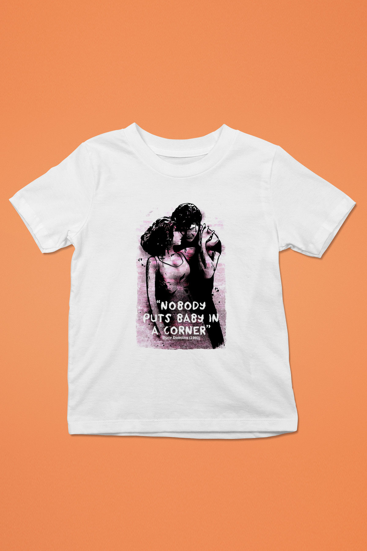 Dirty Dancing Beyaz Unisex  Çocuk Tişört