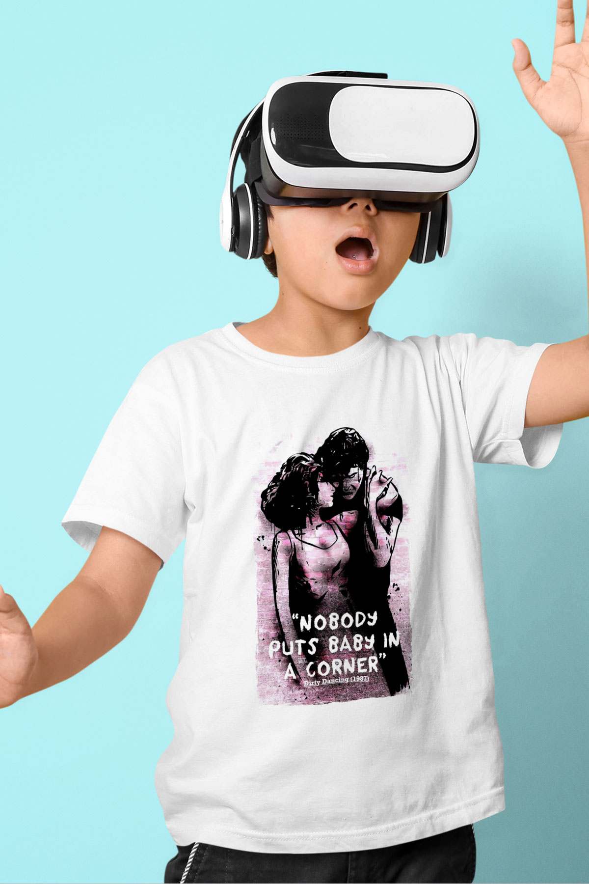 Dirty Dancing Beyaz Unisex  Çocuk Tişört