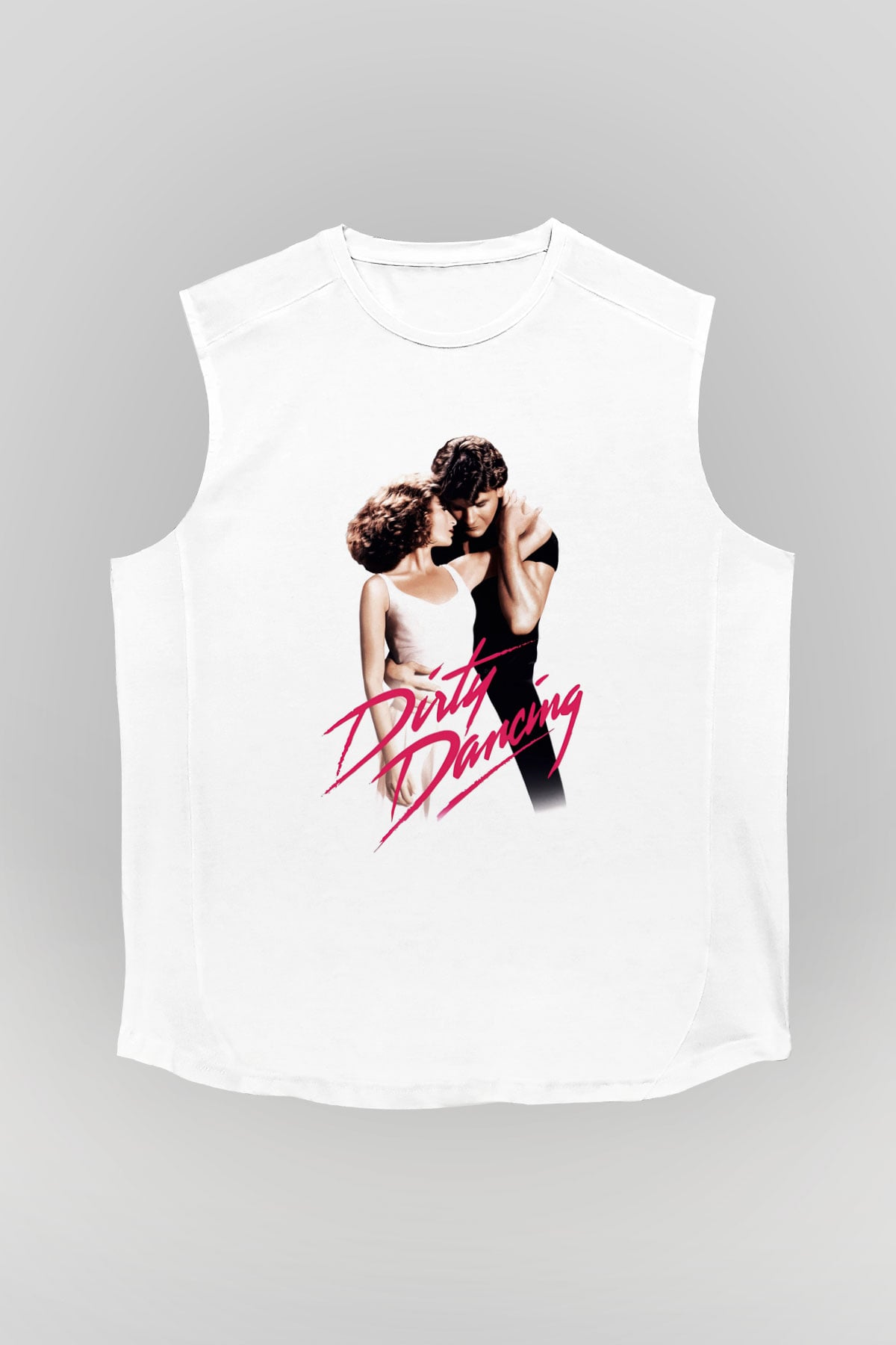Dirty Dancing Beyaz Unisex Kolsuz Tişört