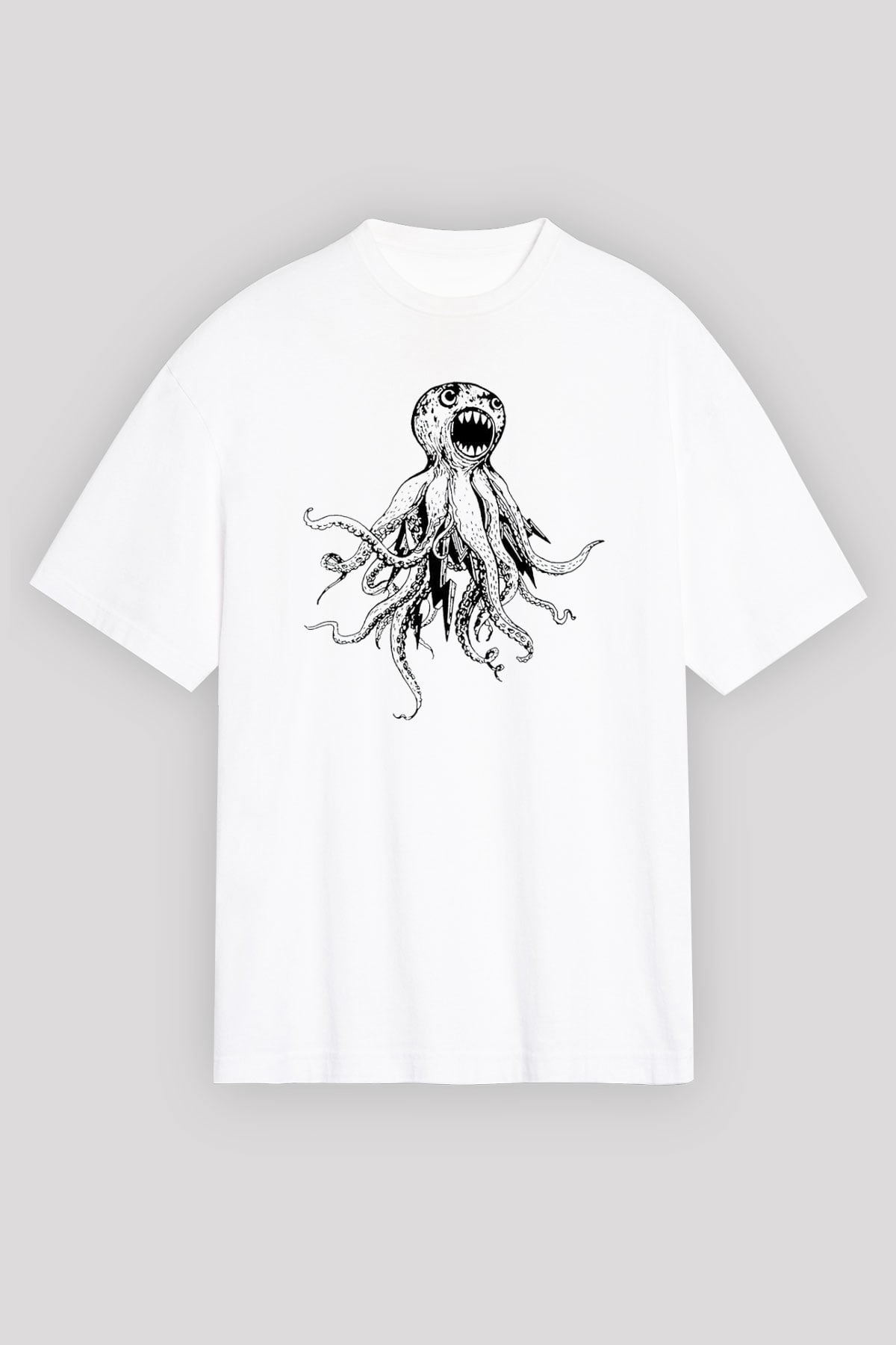 Dirty Heads Beyaz Unisex Oversize Tişört T-Shirt