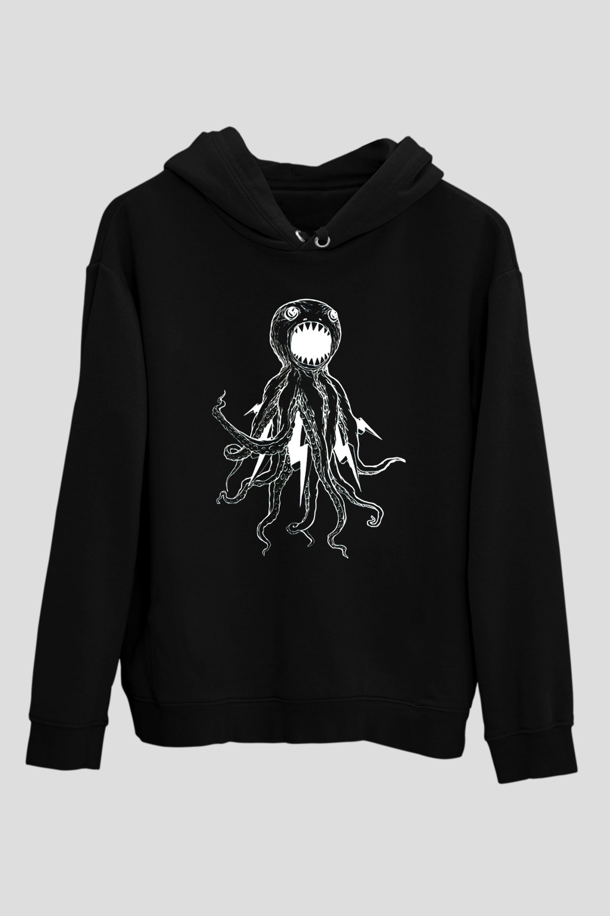 Dirty Heads Siyah Unisex Kapüşonlu Sweatshirt