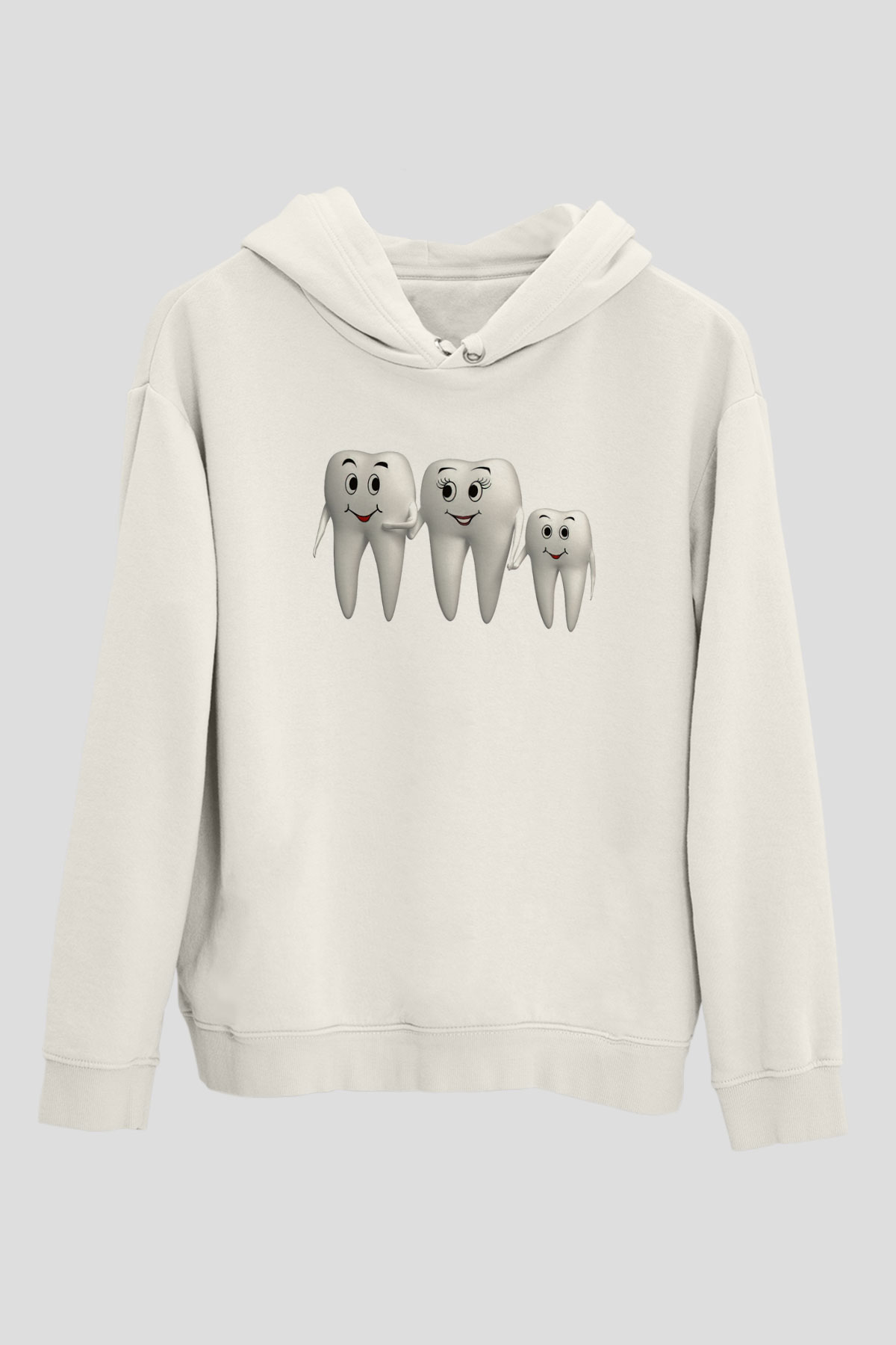 Diş hekimi Beyaz Unisex Hoodie