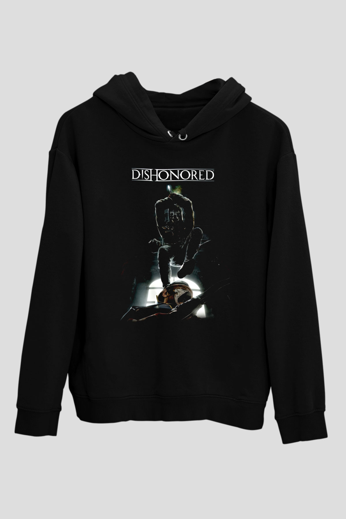 Dishonored 2 Siyah Unisex Hoodie