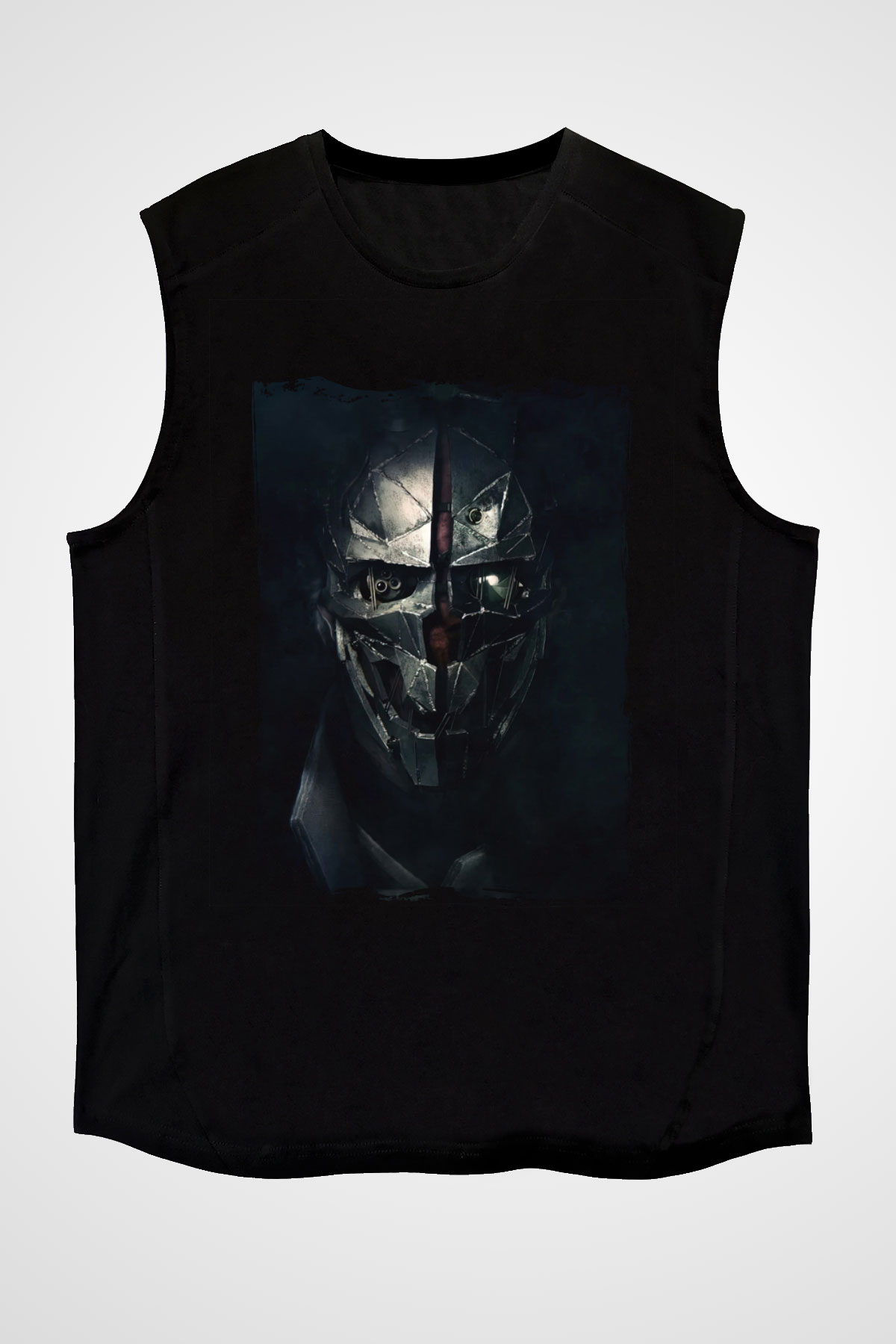 Dishonored 2 Siyah Unisex Kolsuz Tişört