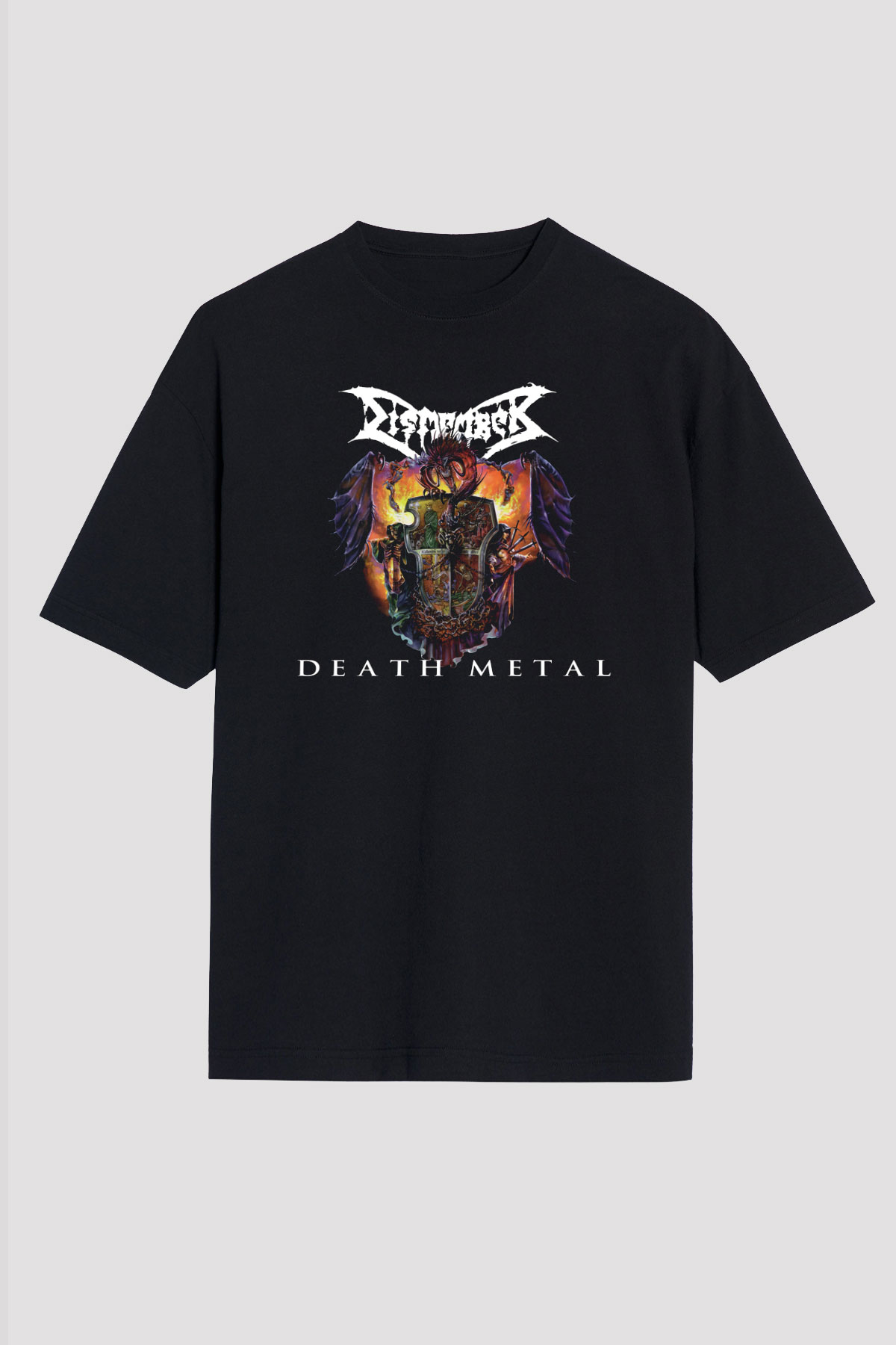 Dismember Siyah Unisex Tişört T-Shirt - TişörtFabrikası