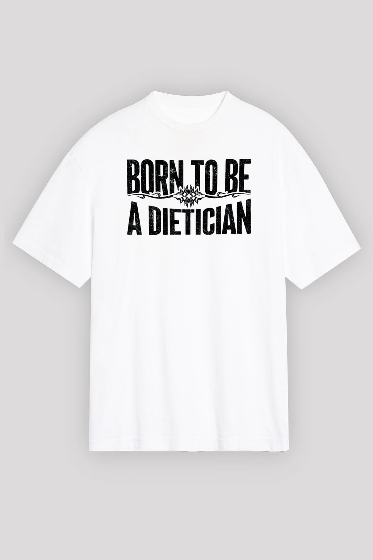 Diyetisyen Beyaz Unisex Tişört T-Shirt - TişörtFabrikası
