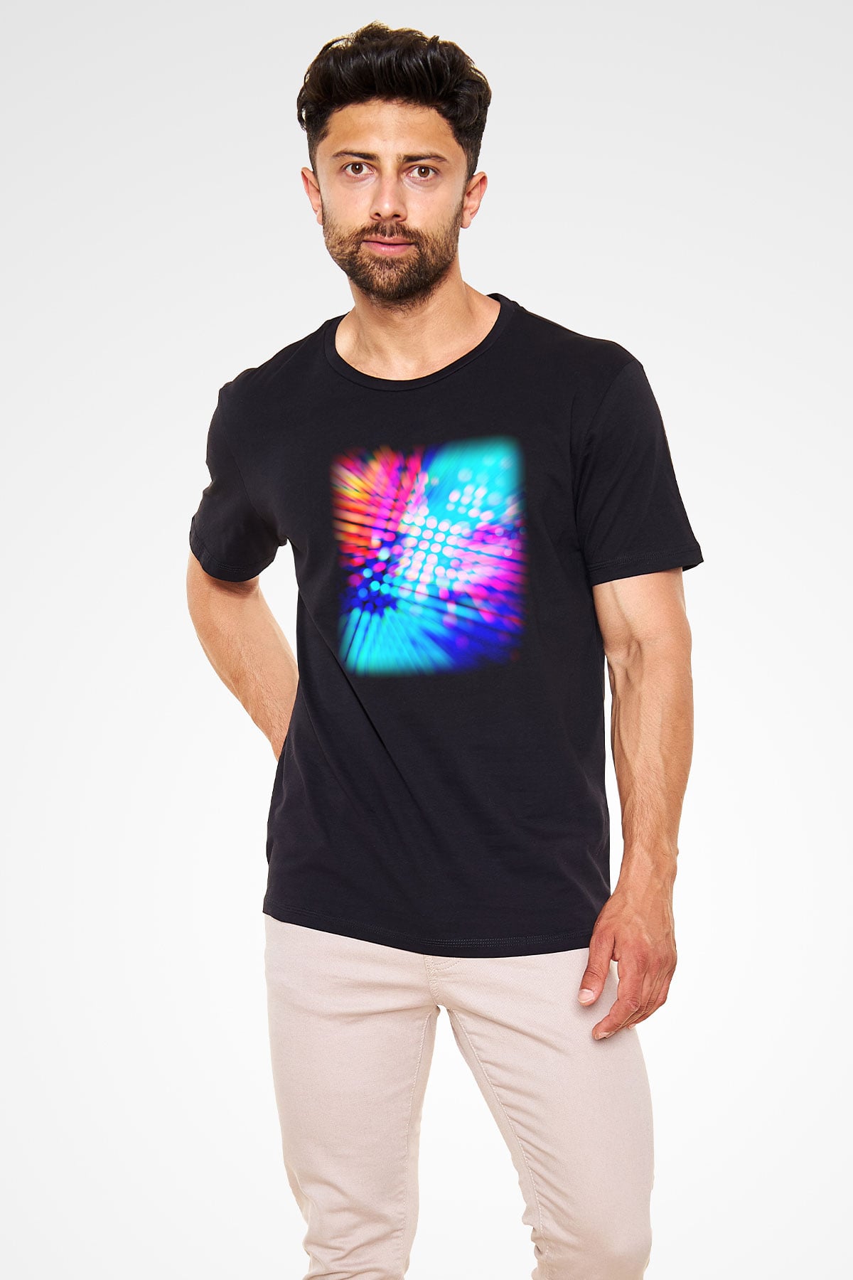 DJ Siyah Unisex Tişört T-Shirt - TişörtFabrikası