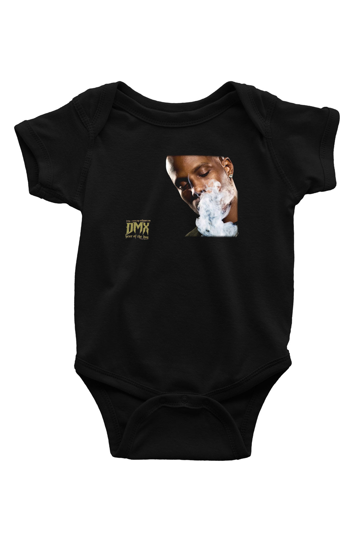DMX Siyah Bebek Body - Zıbın