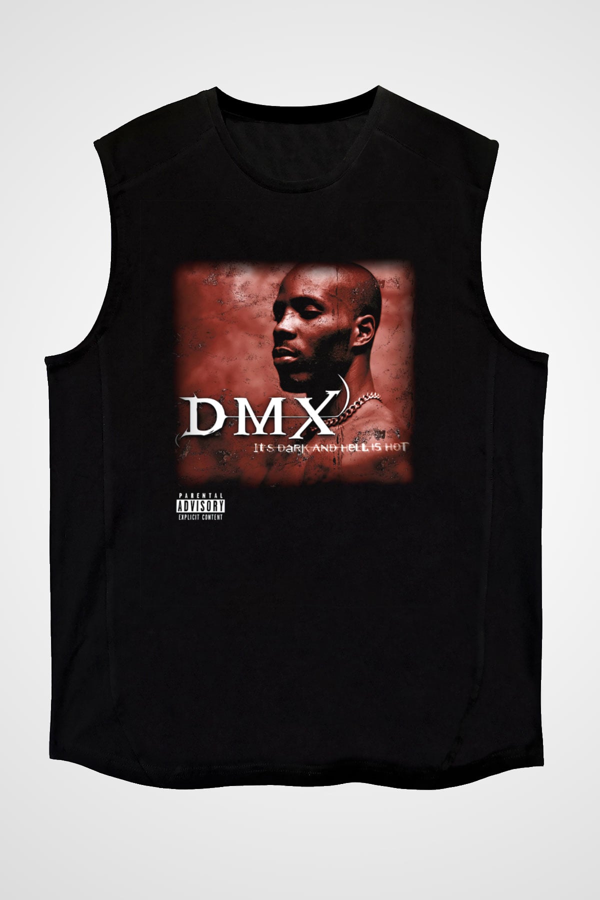 DMX Siyah Unisex Kolsuz Tişört