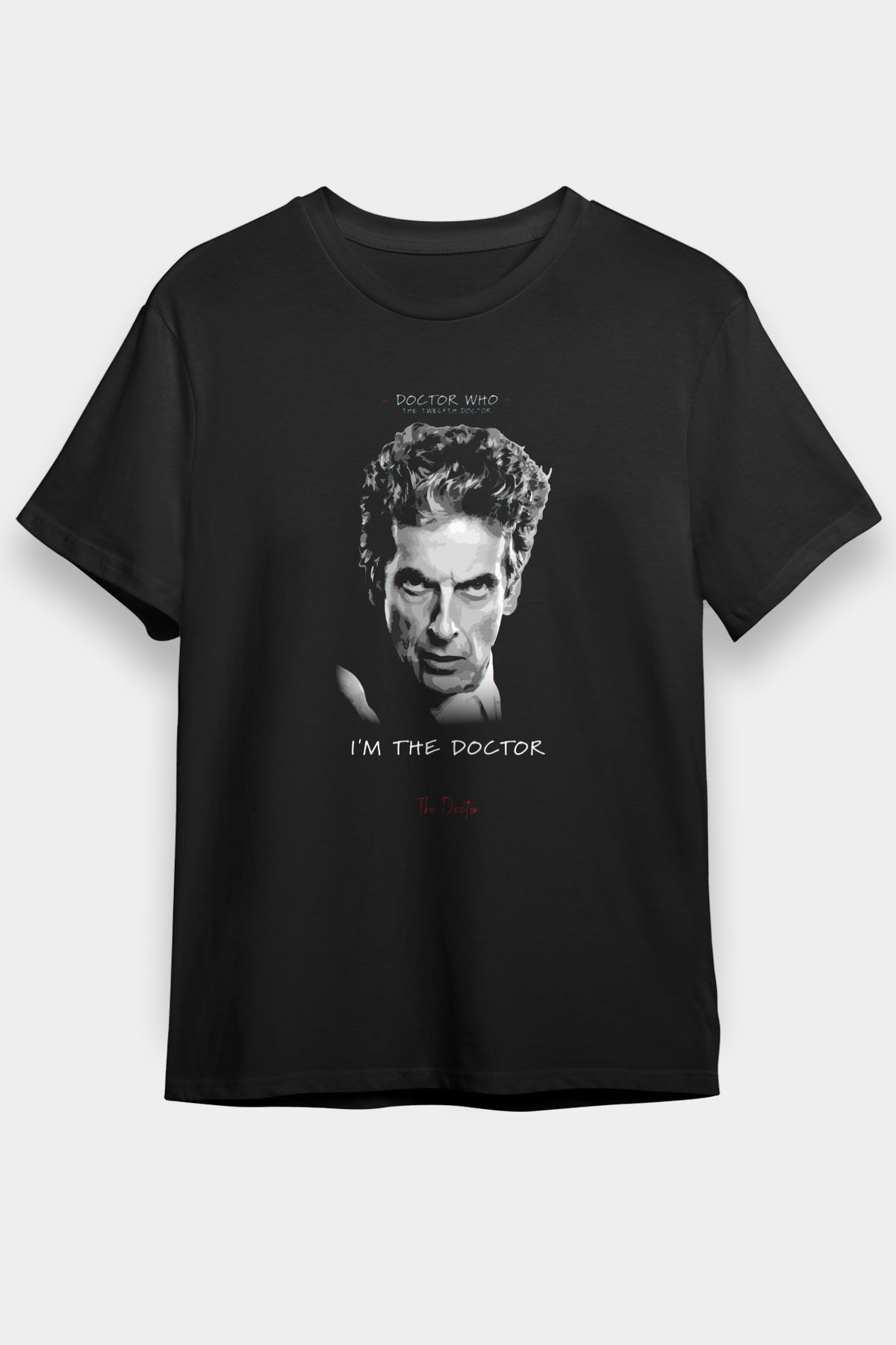 Doctor Who Siyah Unisex Tişört T-Shirt