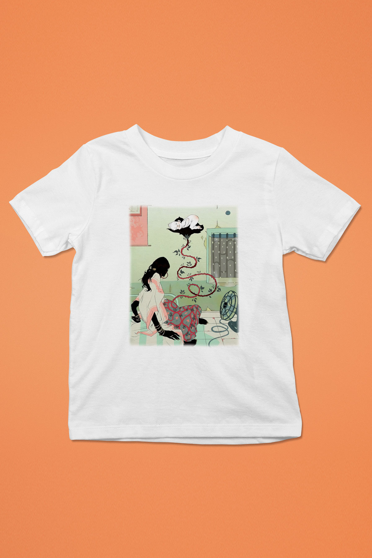 Doğum uzmanı Baskılı Beyaz Unisex Çocuk Tişört