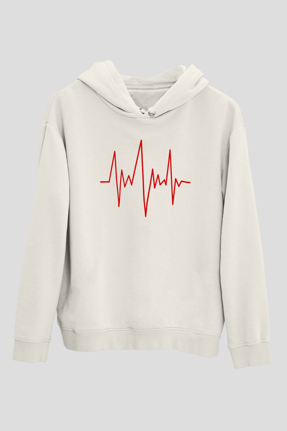 Doktor Beyaz Unisex Hoodie