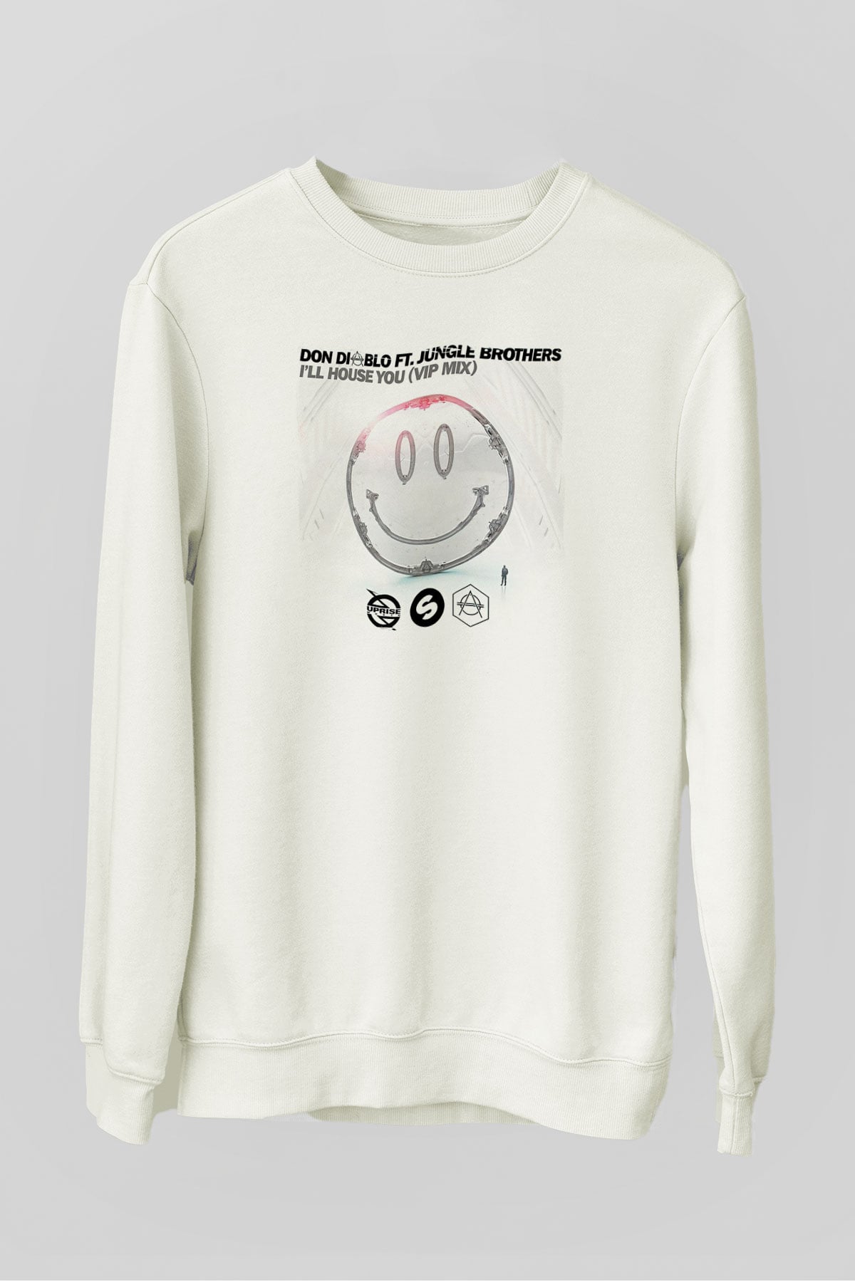 Don Diablo Beyaz Unisex Sweatshirt