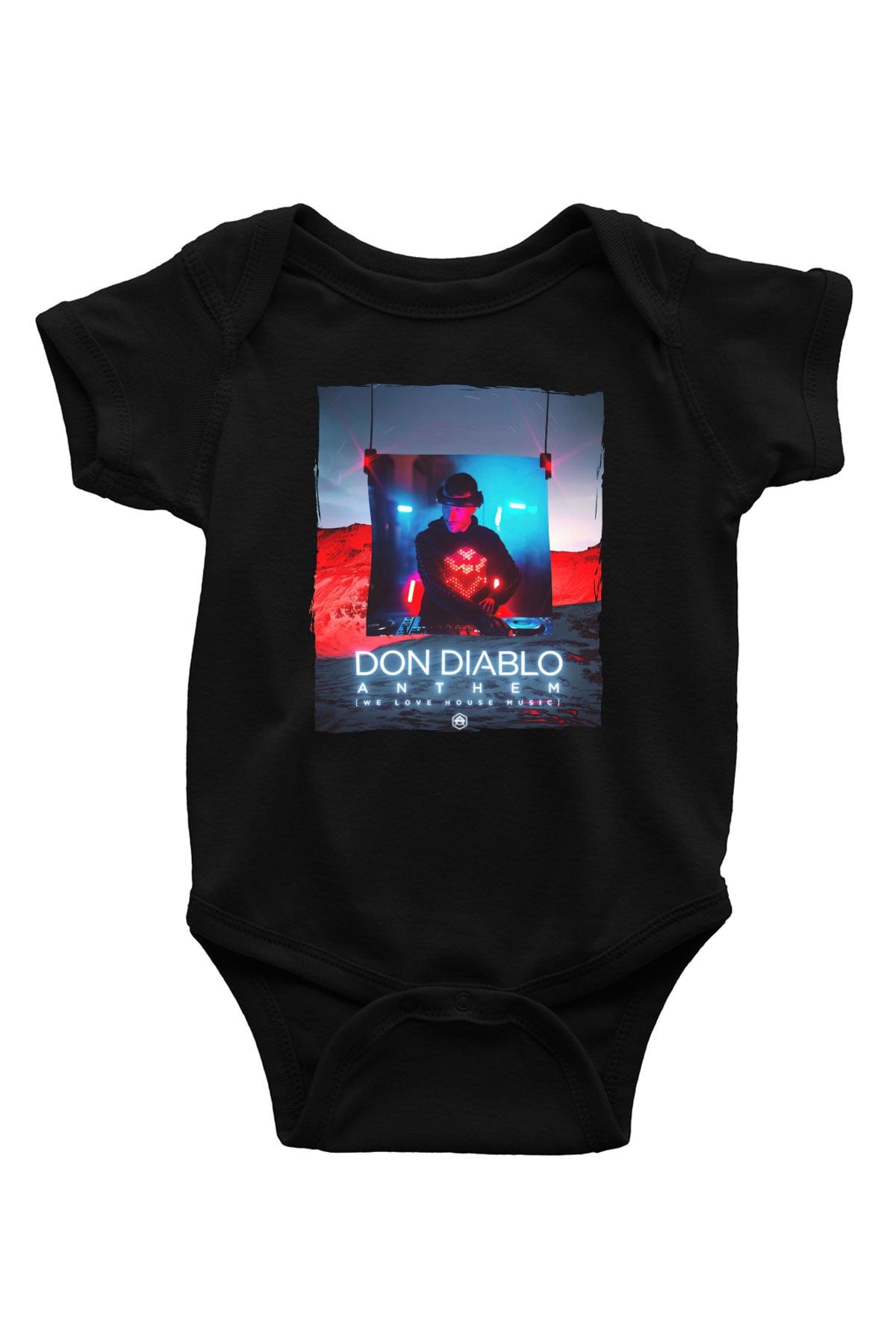 Don Diablo Siyah Bebek Body - Zıbın
