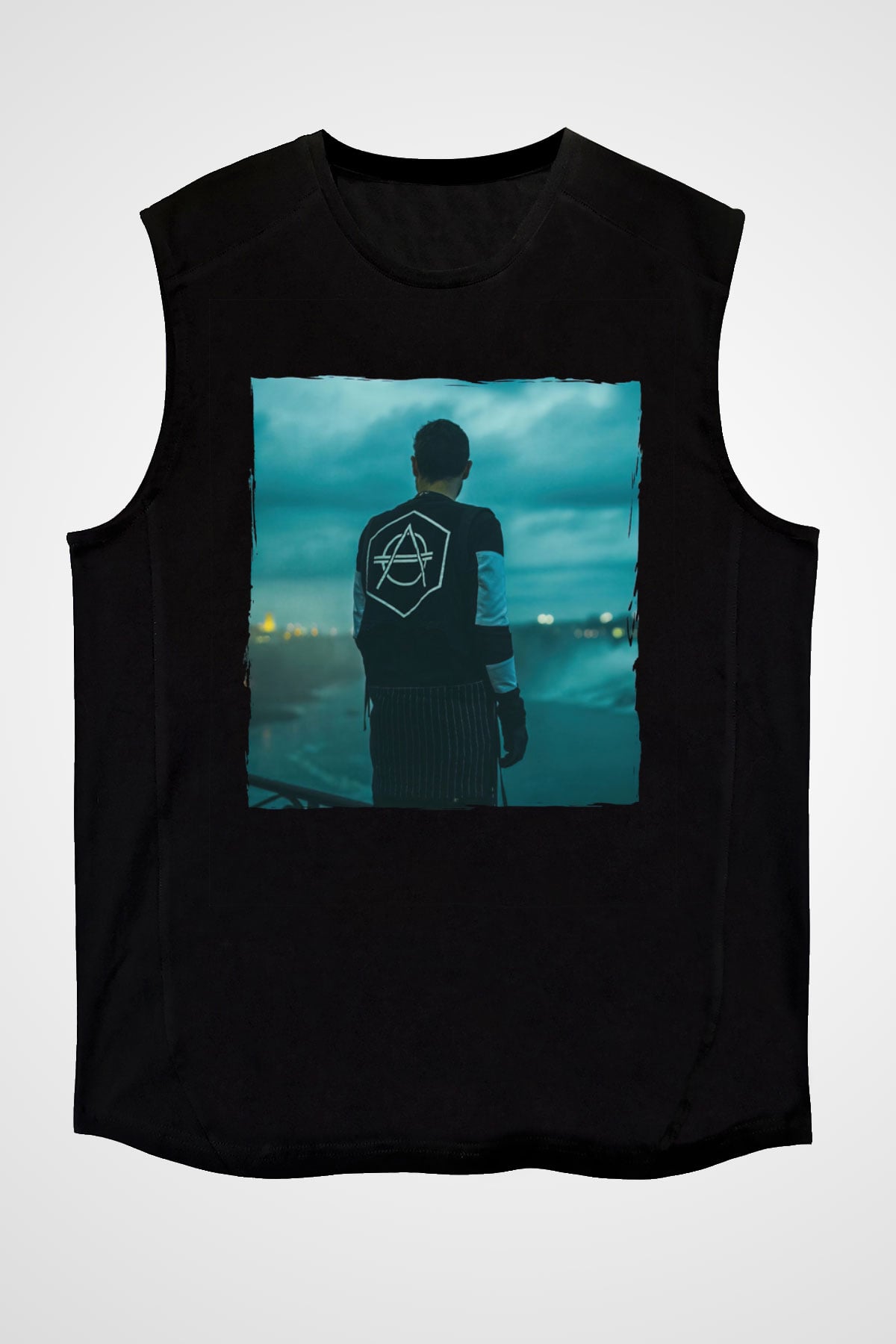 Don Diablo Siyah Unisex Kolsuz Tişört