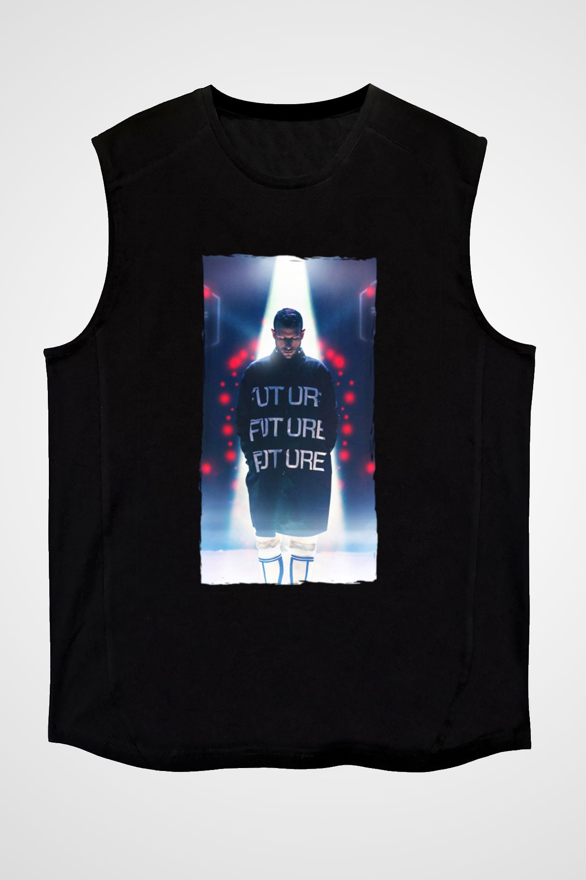 Don Diablo Siyah Unisex Kolsuz Tişört