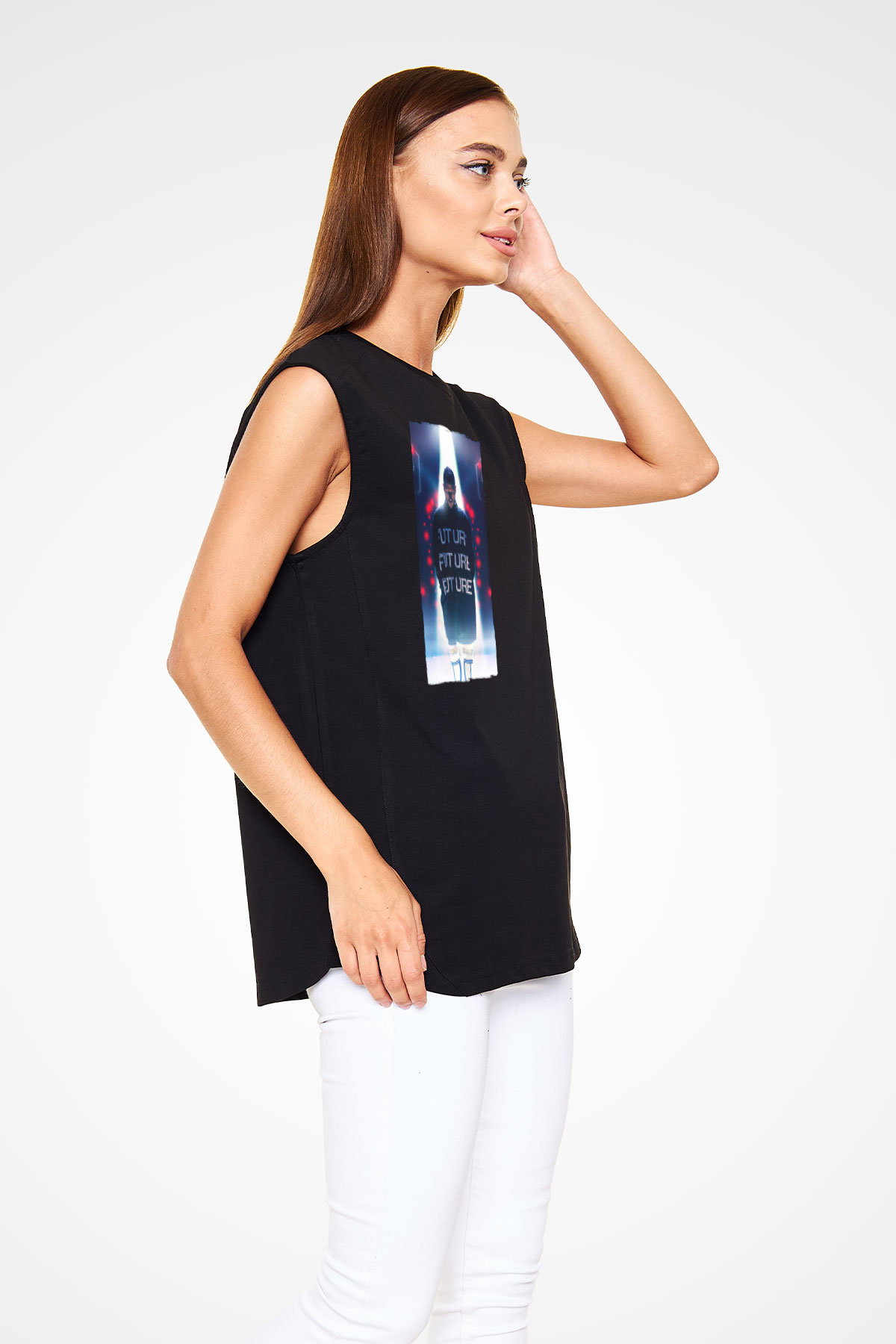 Don Diablo Siyah Unisex Kolsuz Tişört