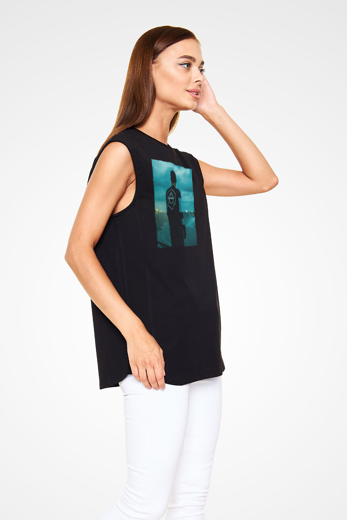 Don Diablo Siyah Unisex Kolsuz Tişört