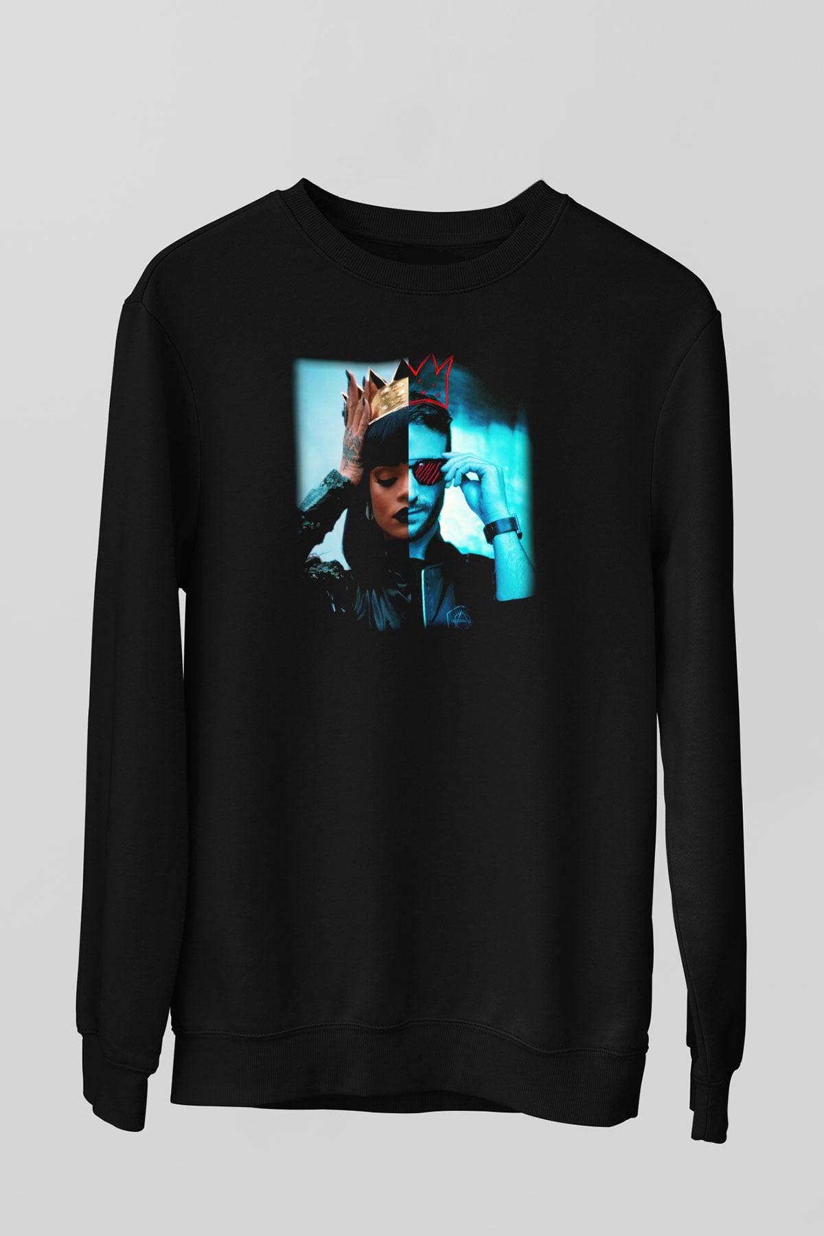 Don Diablo Siyah Unisex Sweatshirt