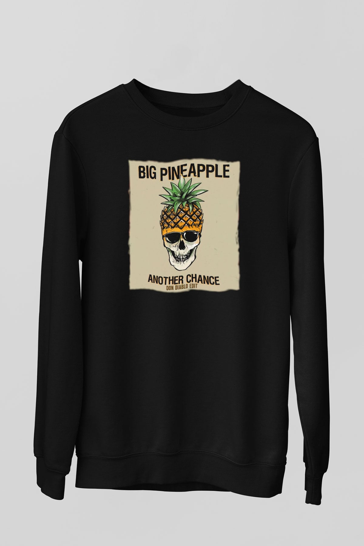 Don Diablo Siyah Unisex Sweatshirt