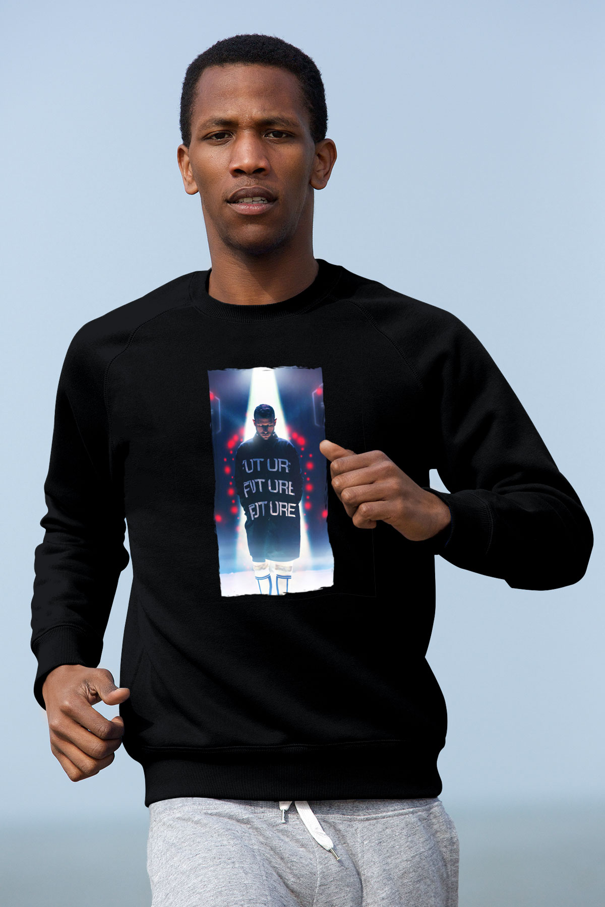 Don Diablo Siyah Unisex Sweatshirt