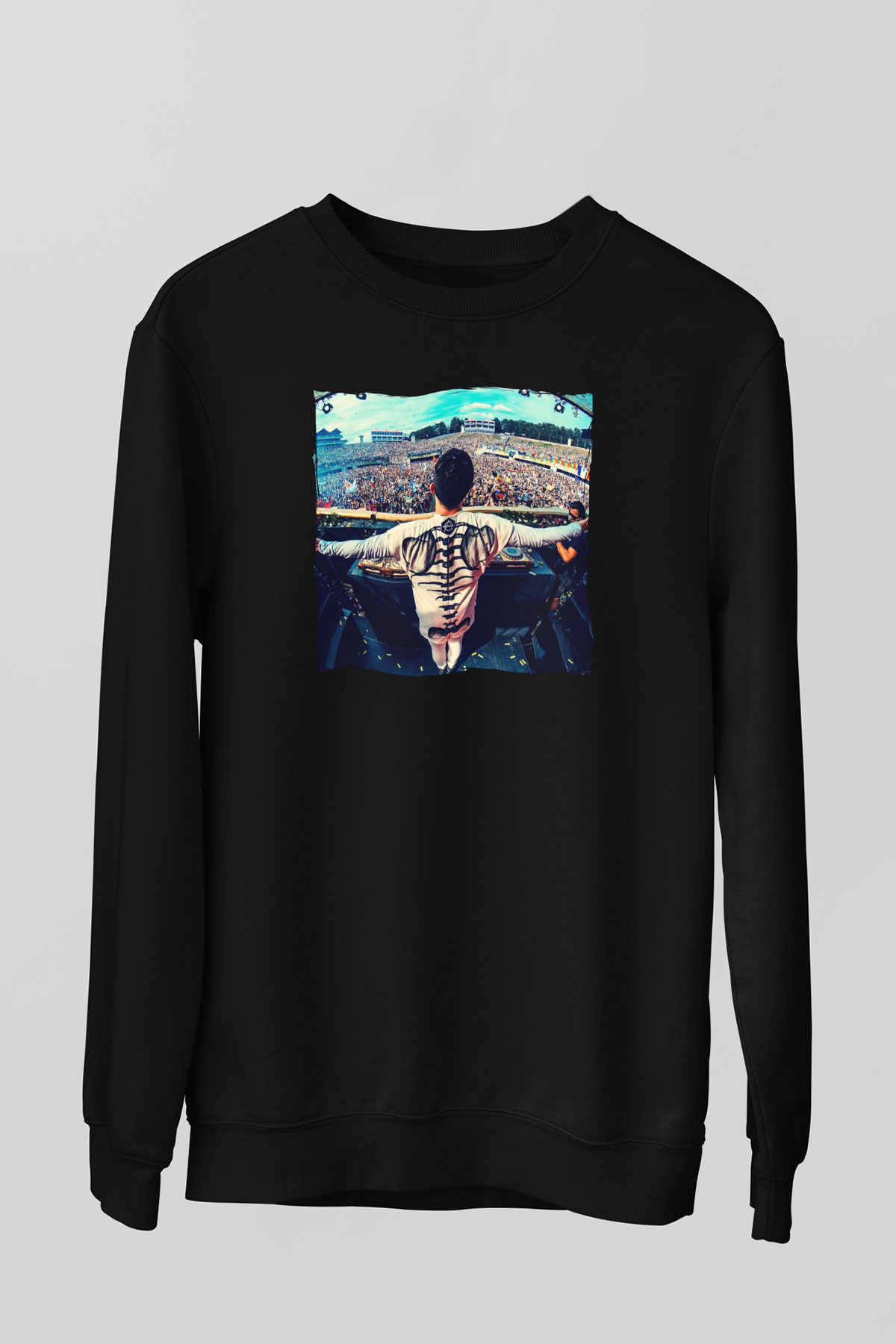 Don Diablo Siyah Unisex Sweatshirt